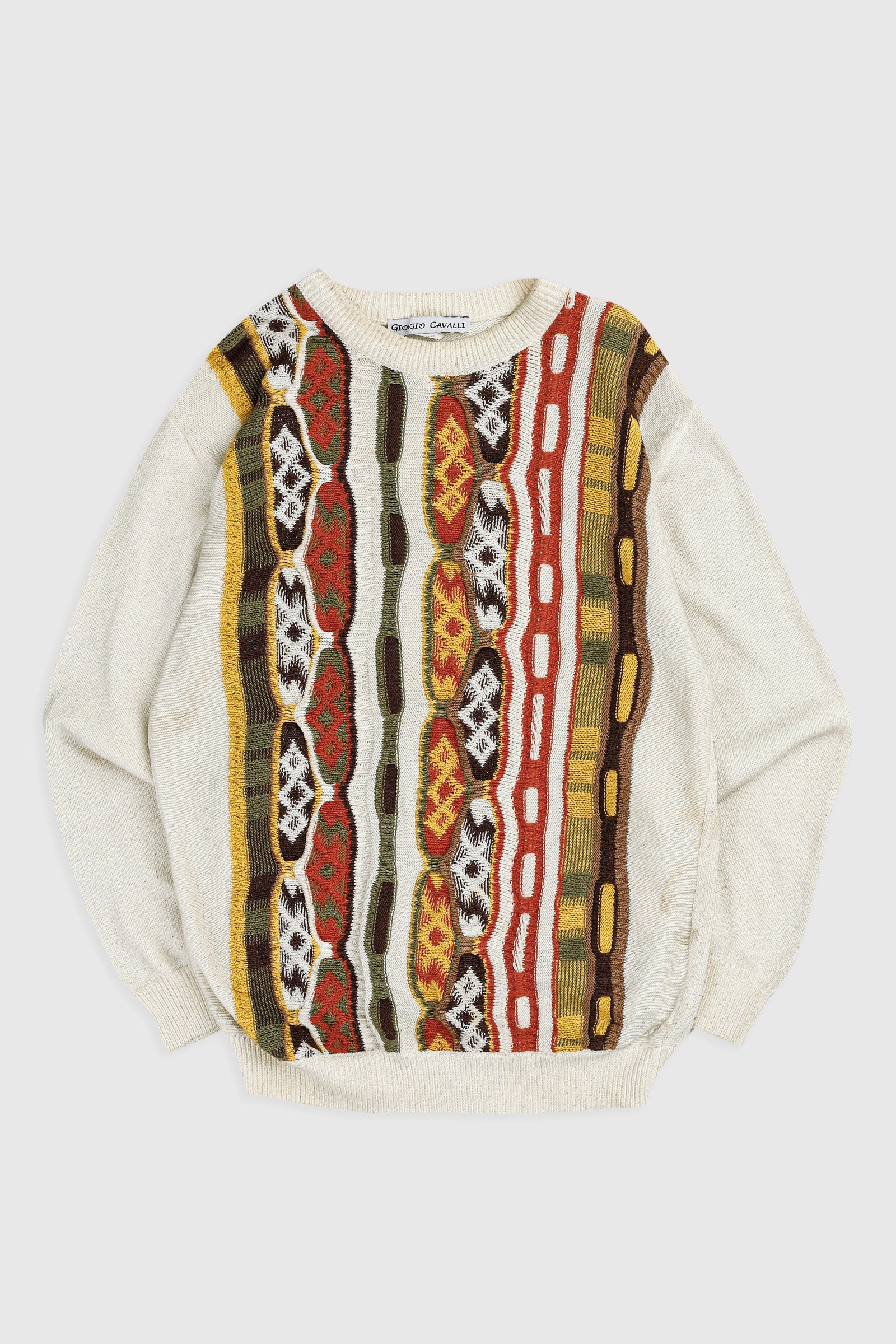 M Vintage Coogi Style deals Wool Sweater