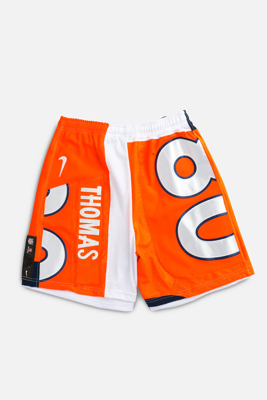 Unisex Rework Denver Broncos NFL Jersey Shorts - M