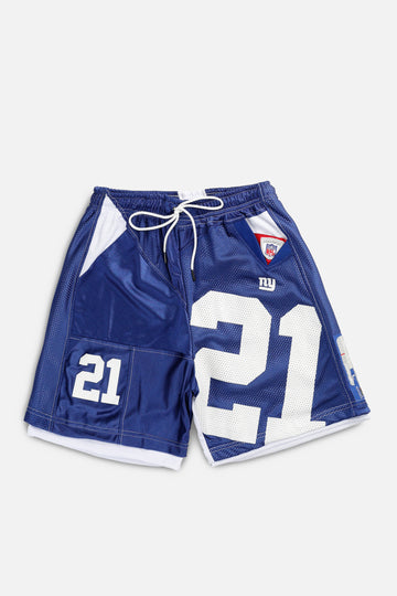 Unisex Rework NY Giants NFL Jersey Shorts - M
