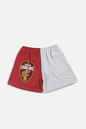Unisex Rework Cleveland Cavaliers NBA Tee Shorts - L