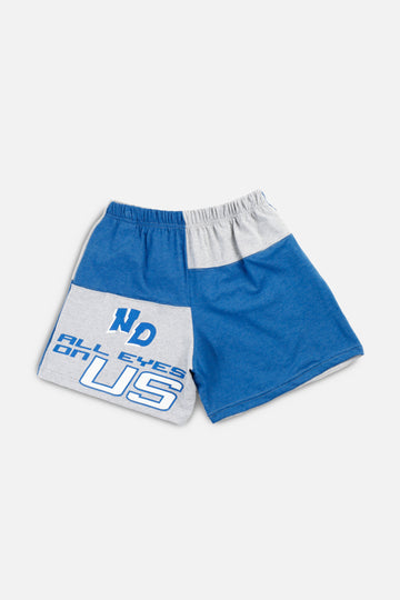 Unisex Rework Notre Dame Football Tee Shorts - L