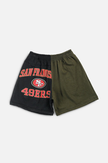 Unisex Rework San Francisco 49ers NFL Tee Shorts - S