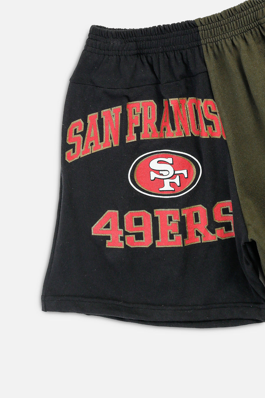 Unisex Rework San Francisco 49ers NFL Tee Shorts - S