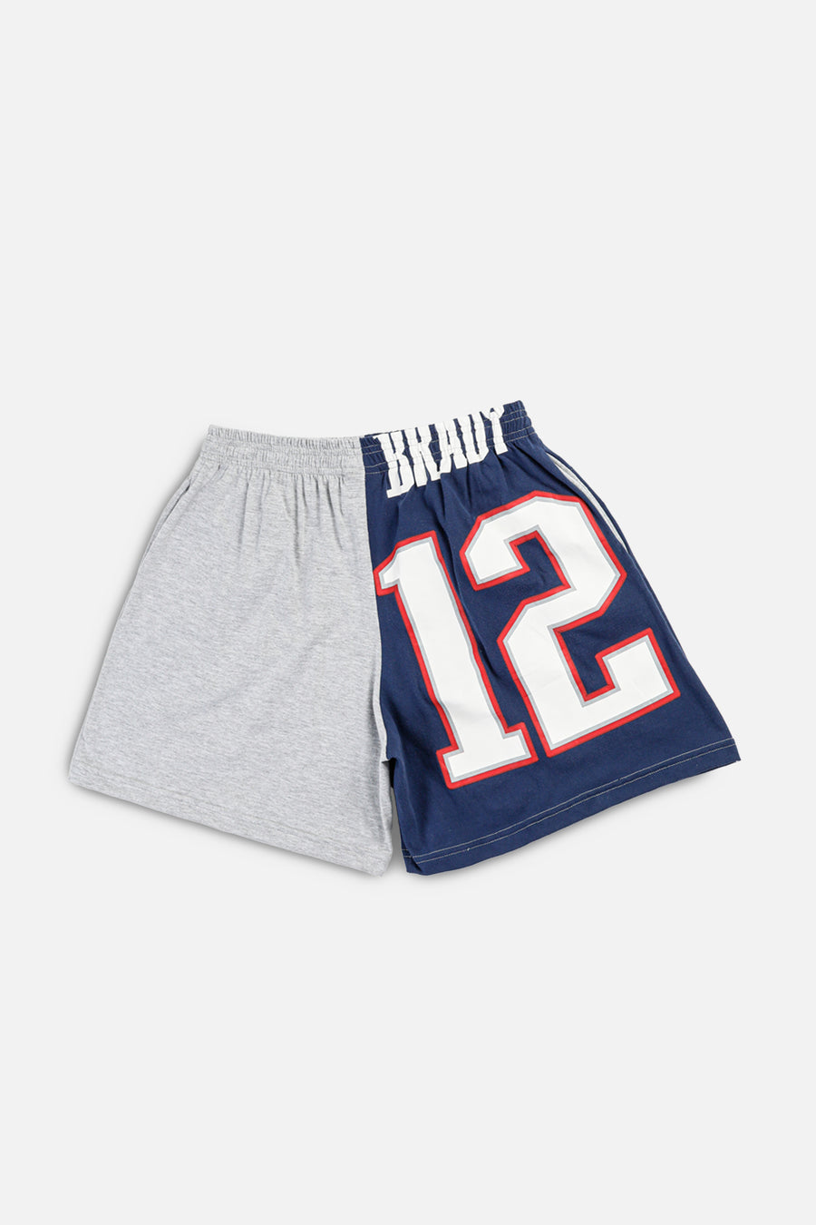 Unisex Rework New England Patriots NFL Tee Shorts - M