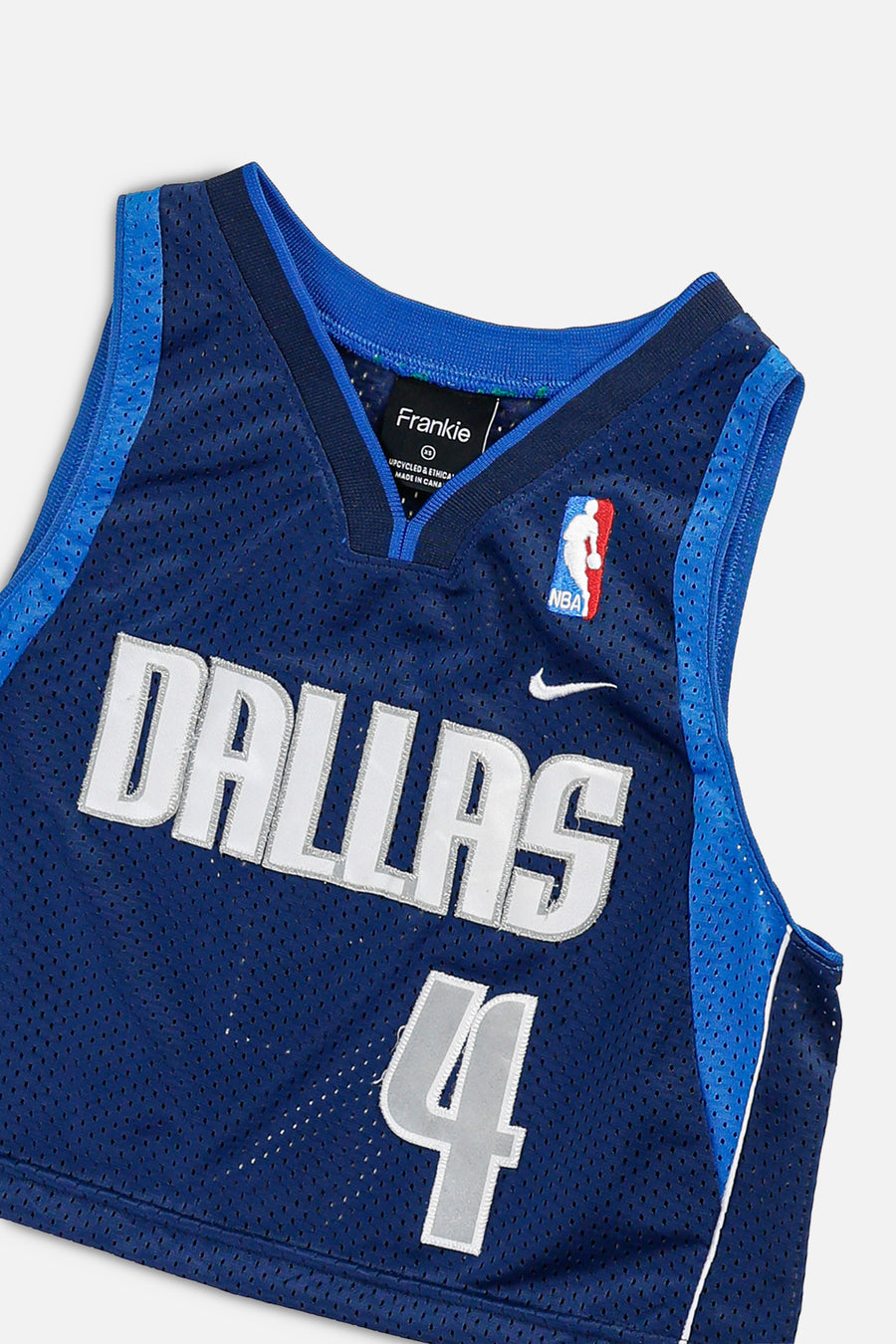 Rework Dallas Mavericks NBA Crop Jersey - XS