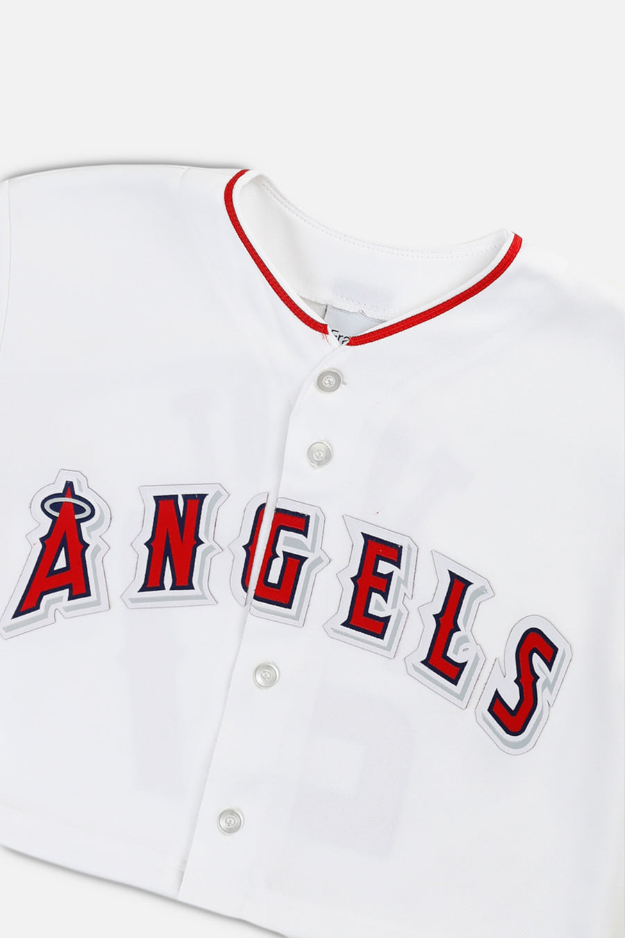 Rework Crop LA Angels MLB Jersey - S