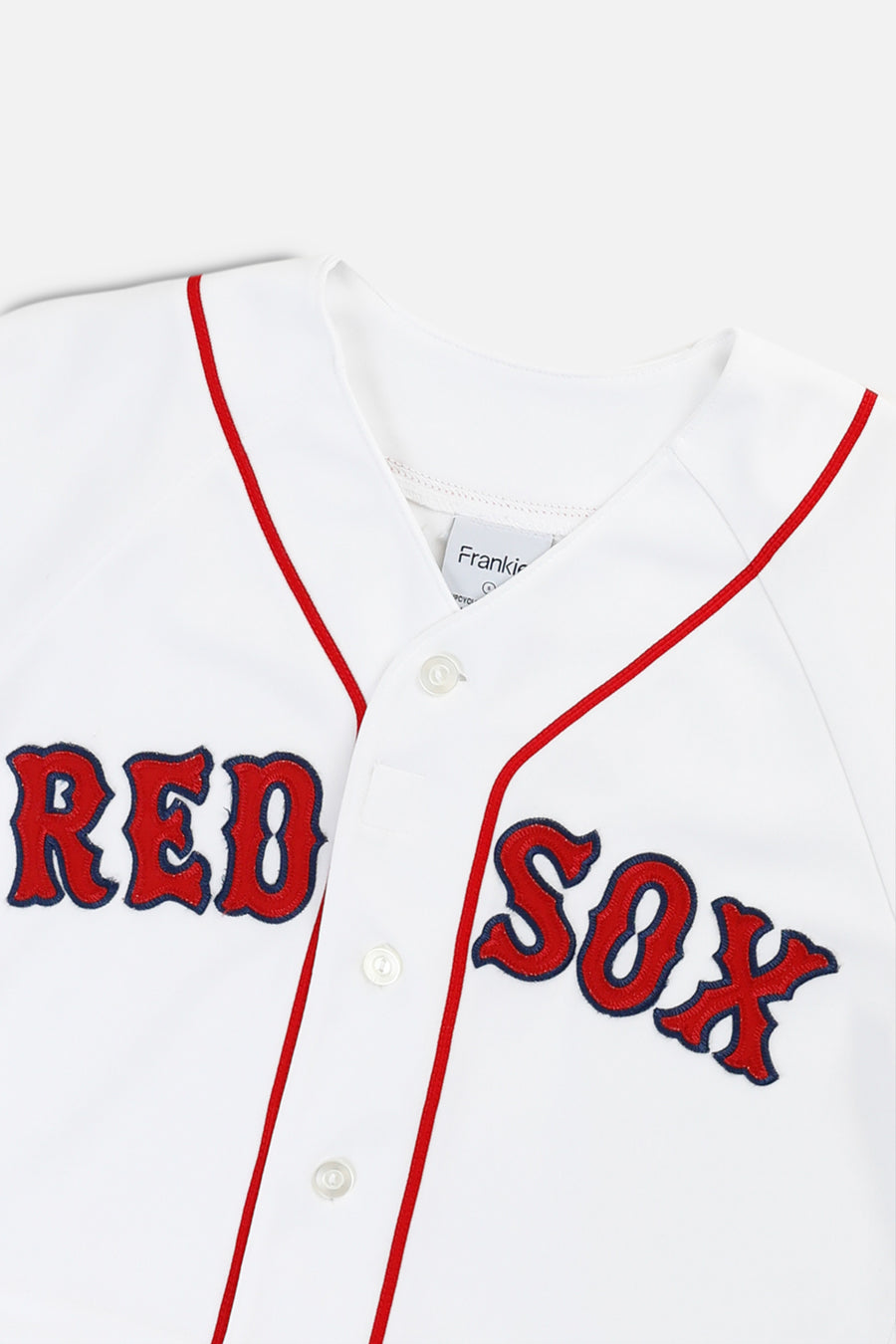 Rework Crop Boston Red Sox MLB Jersey - S