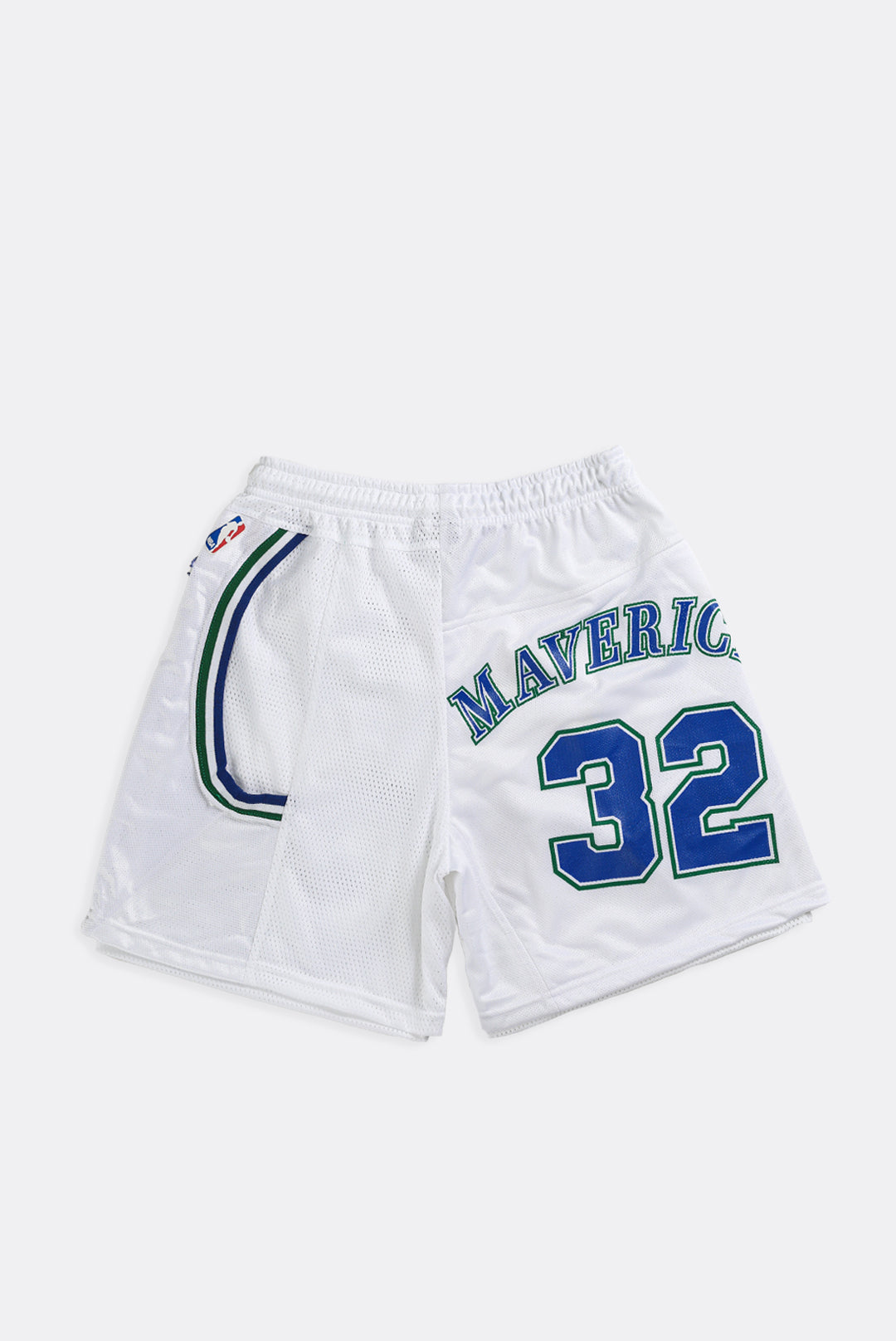 dallas mavericks shorts white