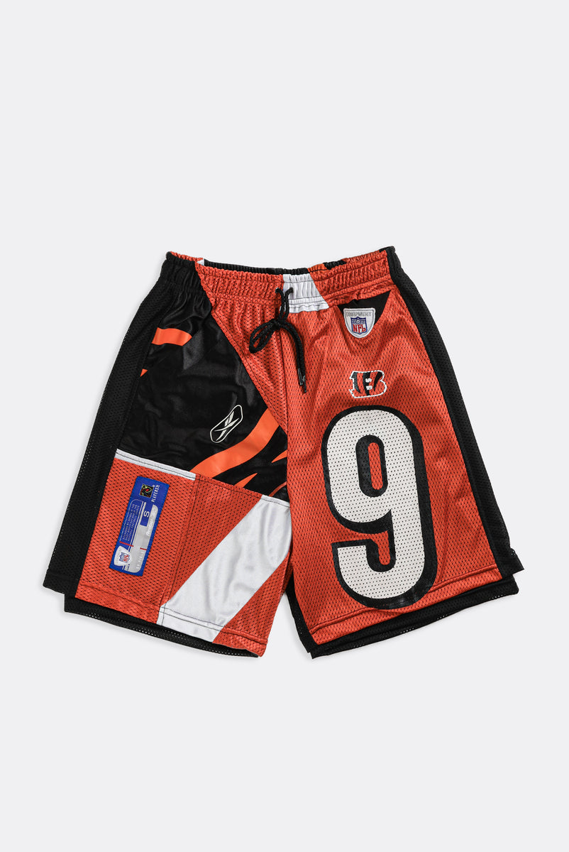 Unisex Rework Broncos NFL Jersey Shorts - Women-XS, Men-XXS