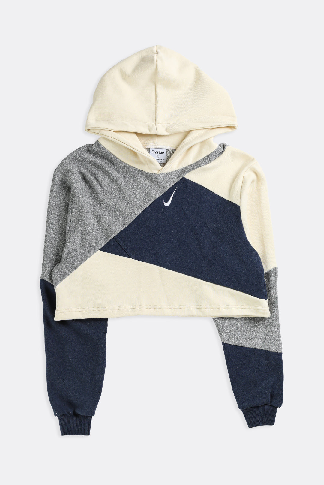 Rework Nike Patchwork Crop Sweatshirt - XS – Frankie Collective