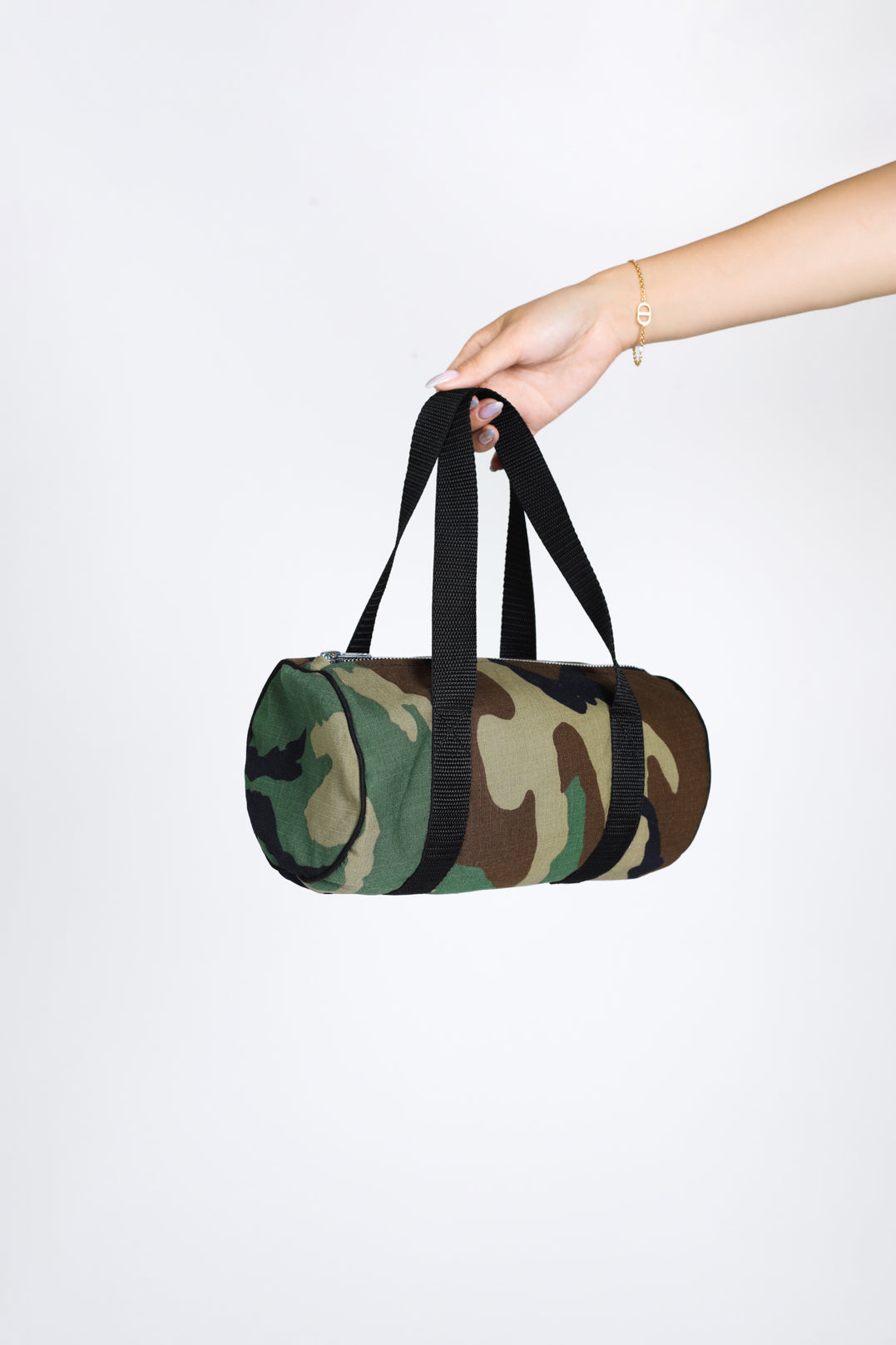 Green Camo Duffle Bag (New Weekender Design)
