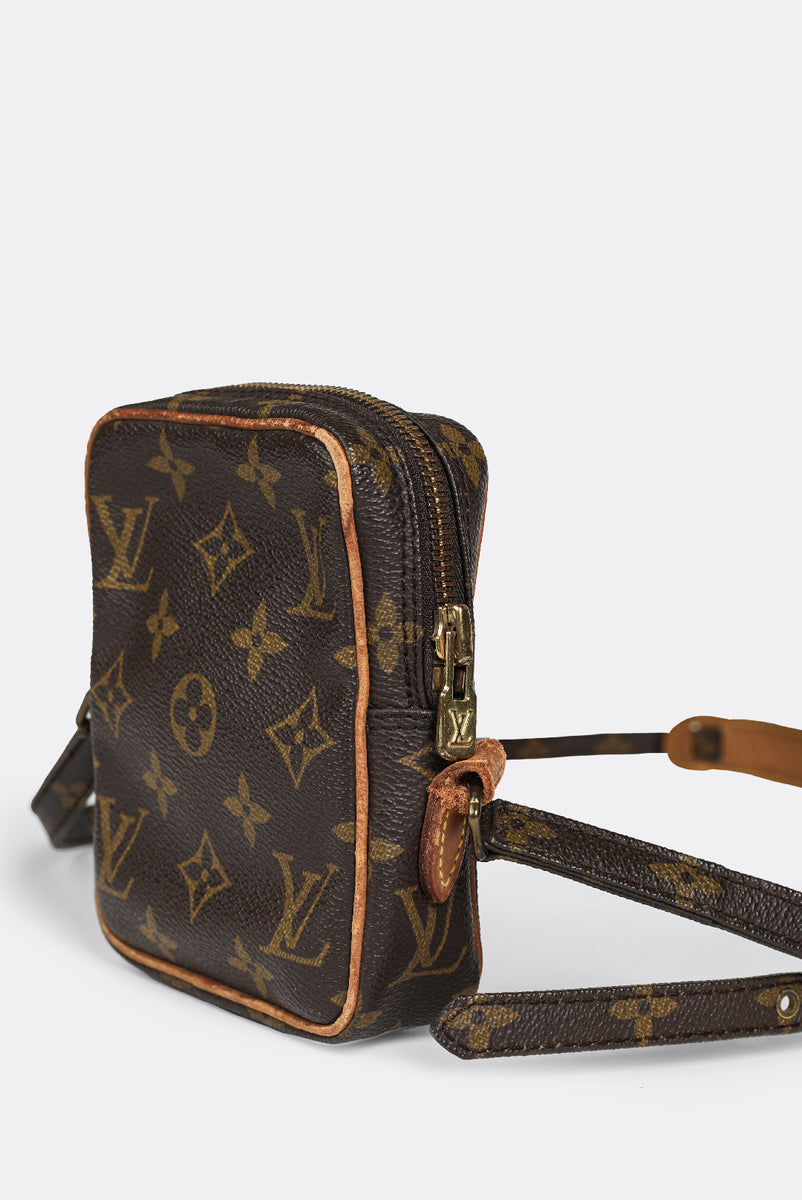 Louis Vuitton Monogram Mini Lin Danube Crossbody Bag - Brown Crossbody Bags,  Handbags - LOU775193