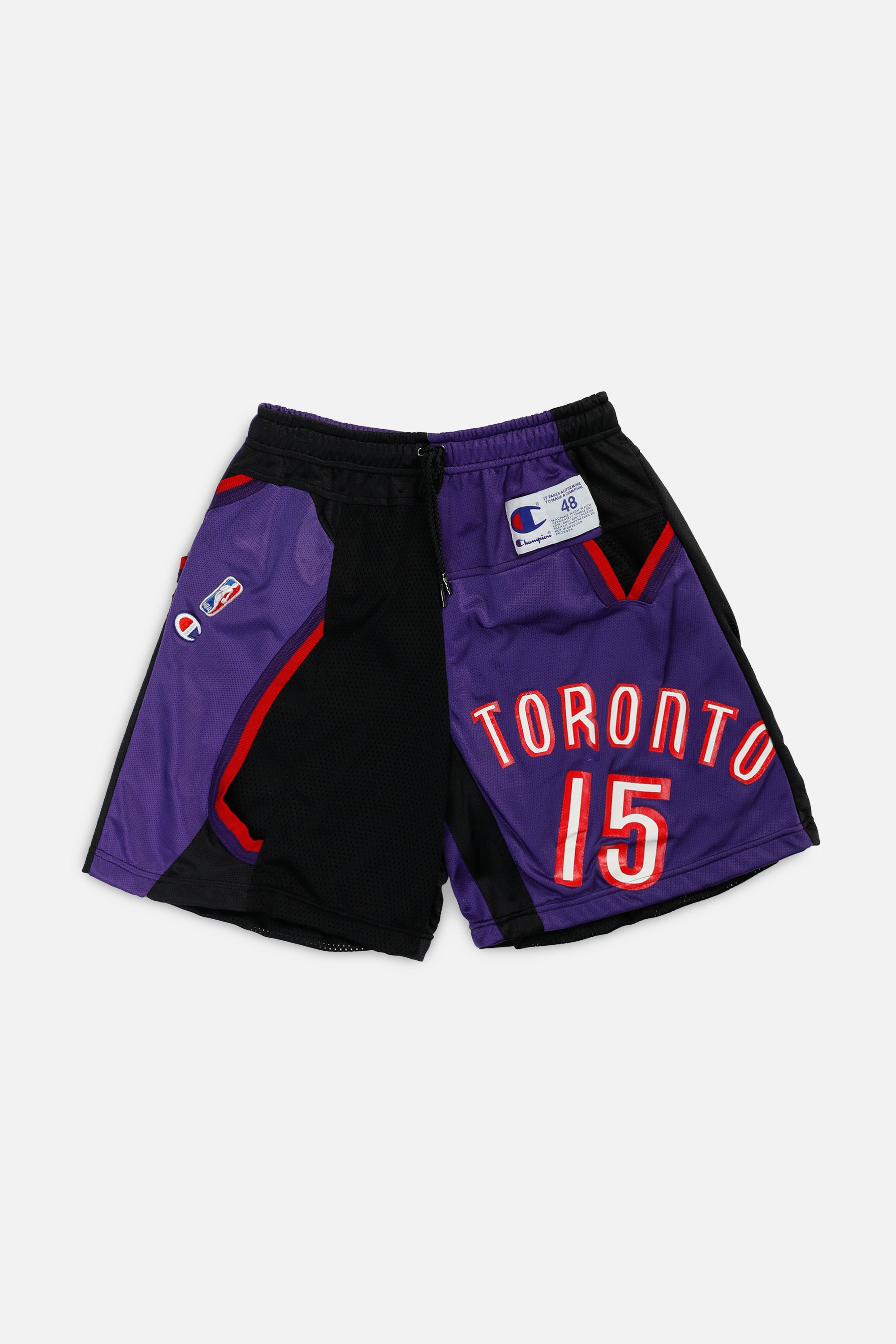 Unisex Rework Toronto Raptors NBA Jersey Shorts S Frankie Collective