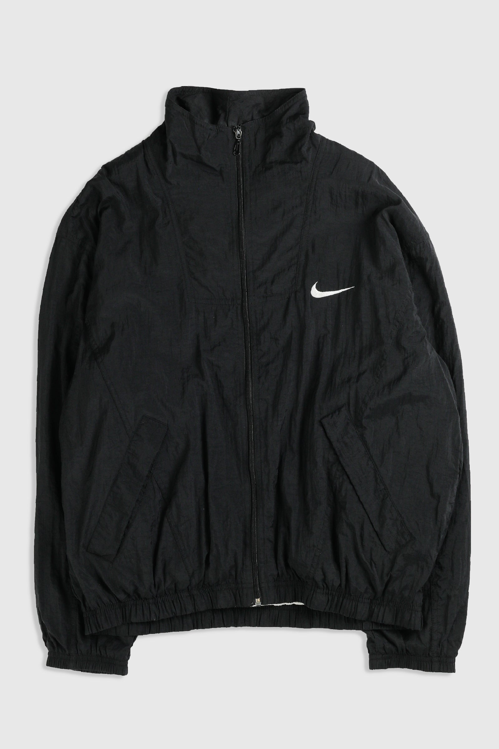 Vintage 90s Nike Bomber Jacket with Hood, Sport Jacket