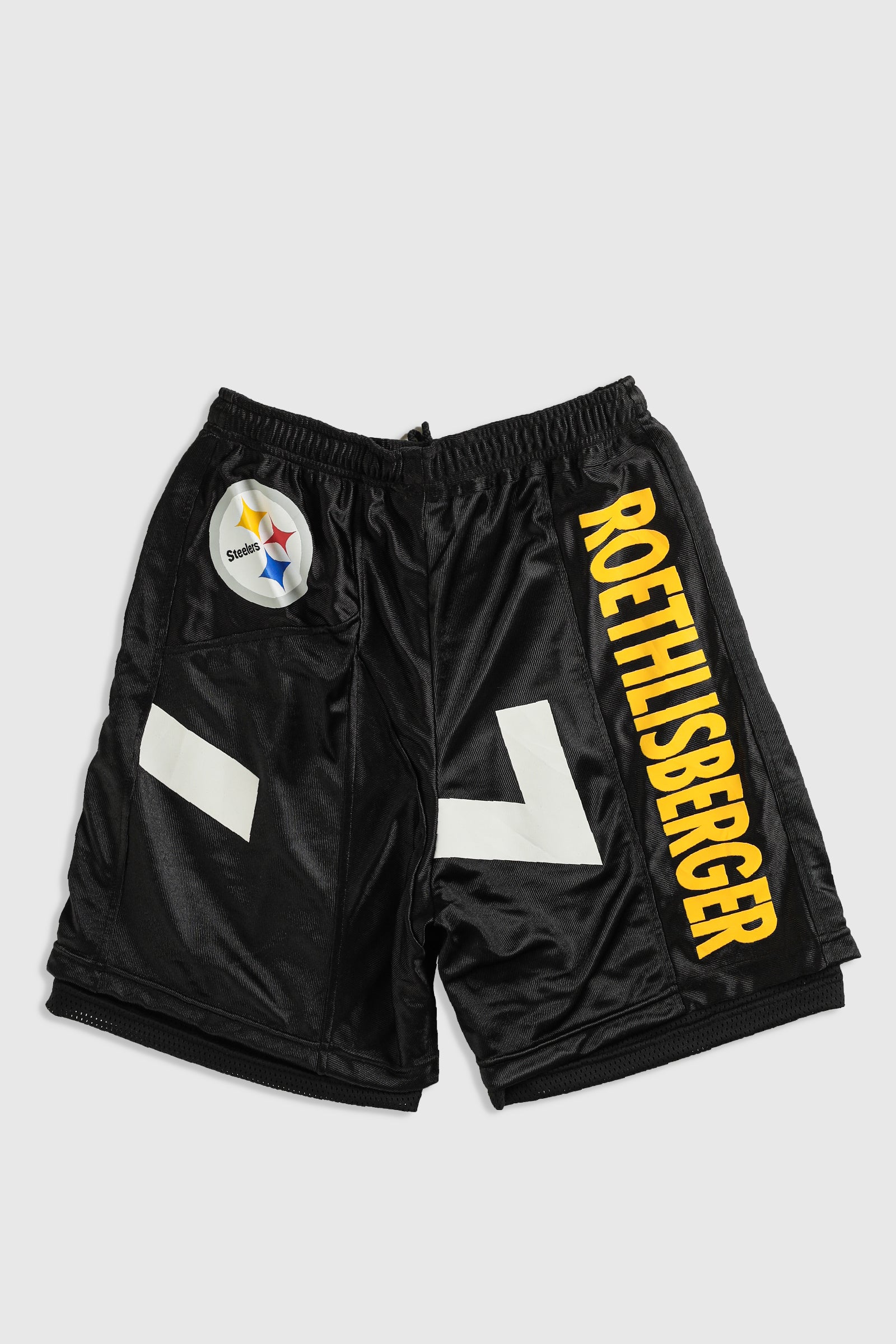 Reworked Pittsburgh Steelers jersey shorts – TTGOG the Label