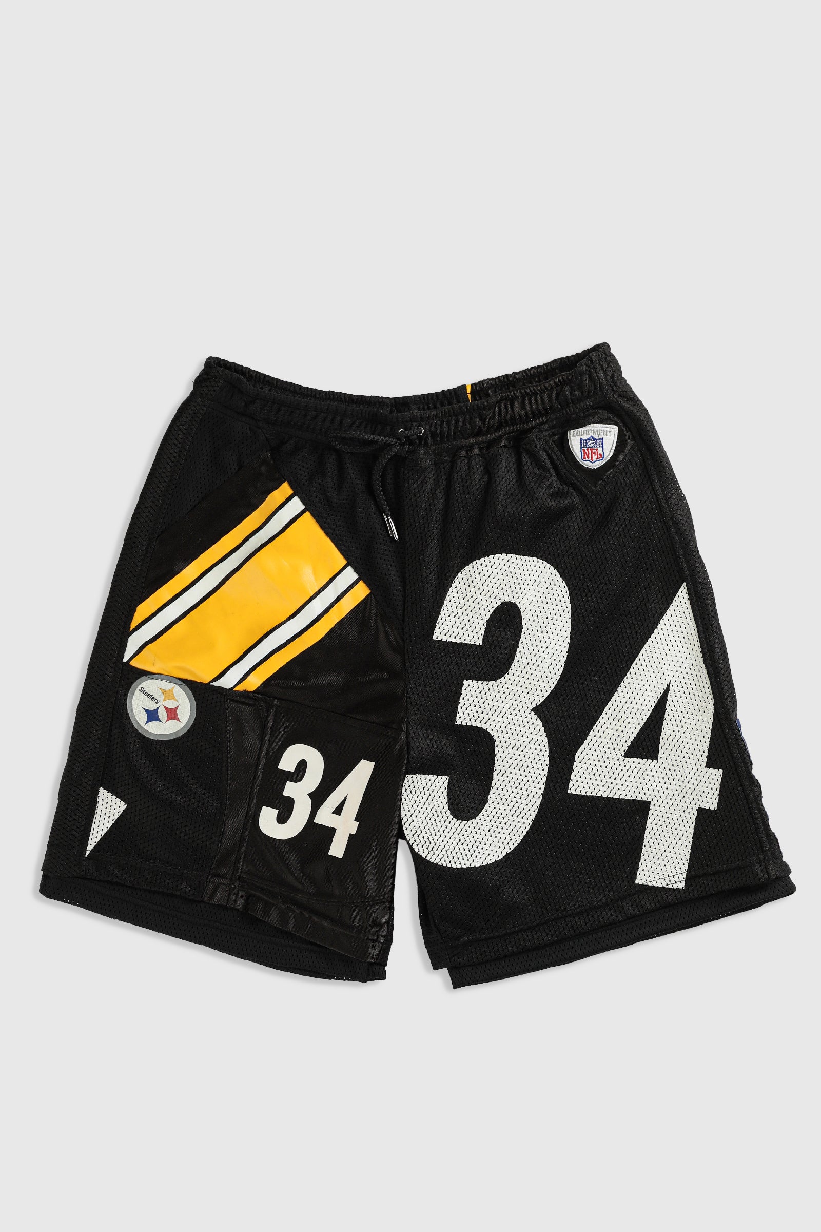 Reworked Pittsburgh Steelers jersey shorts – TTGOG the Label