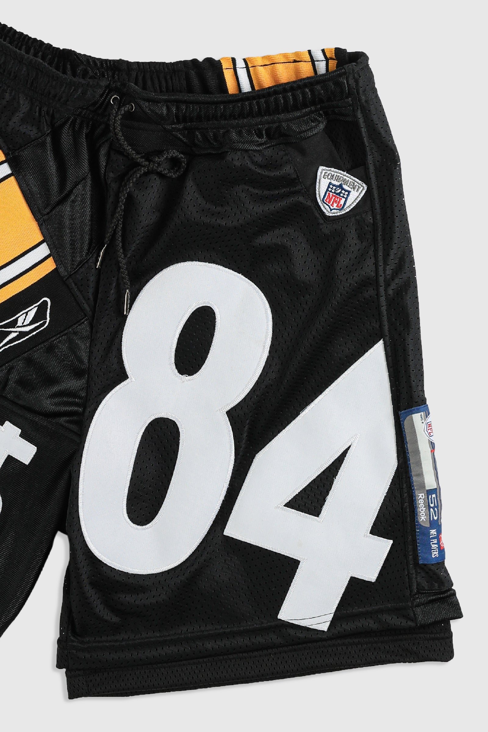 Unisex Rework Steelers NFL Jersey Shorts - L – Frankie Collective