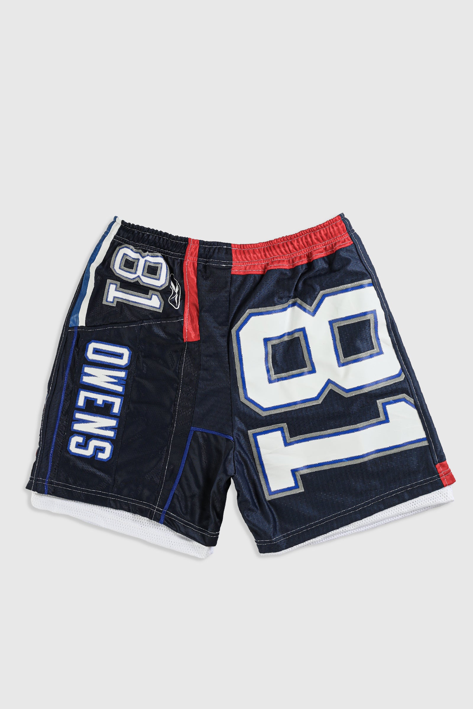 Unisex Rework Bills NFL Jersey Shorts - Women-M, Men-S – Frankie Collective