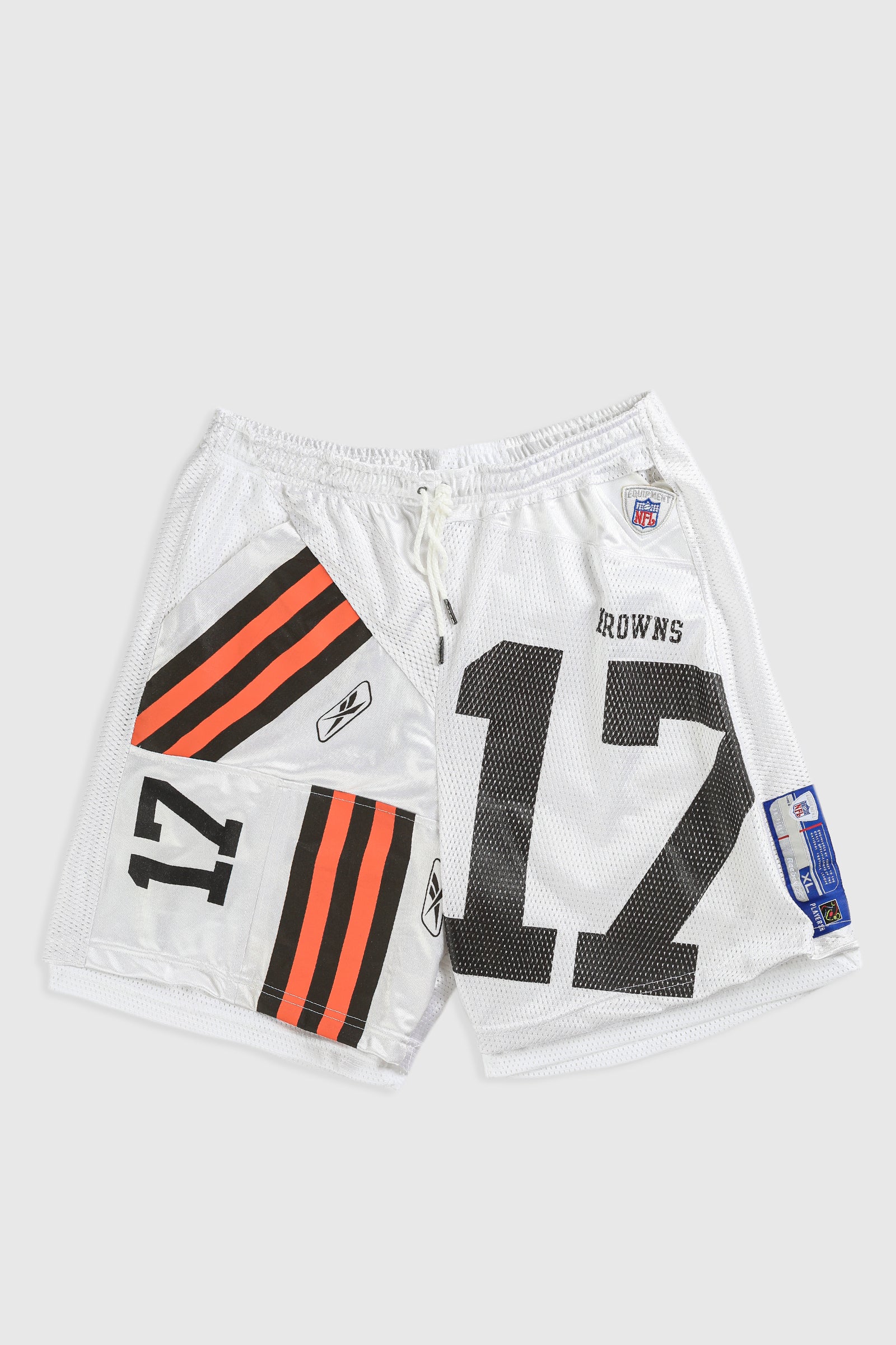 Unisex Rework Browns NFL Jersey Shorts - Women-L, Men-M – Frankie Collective