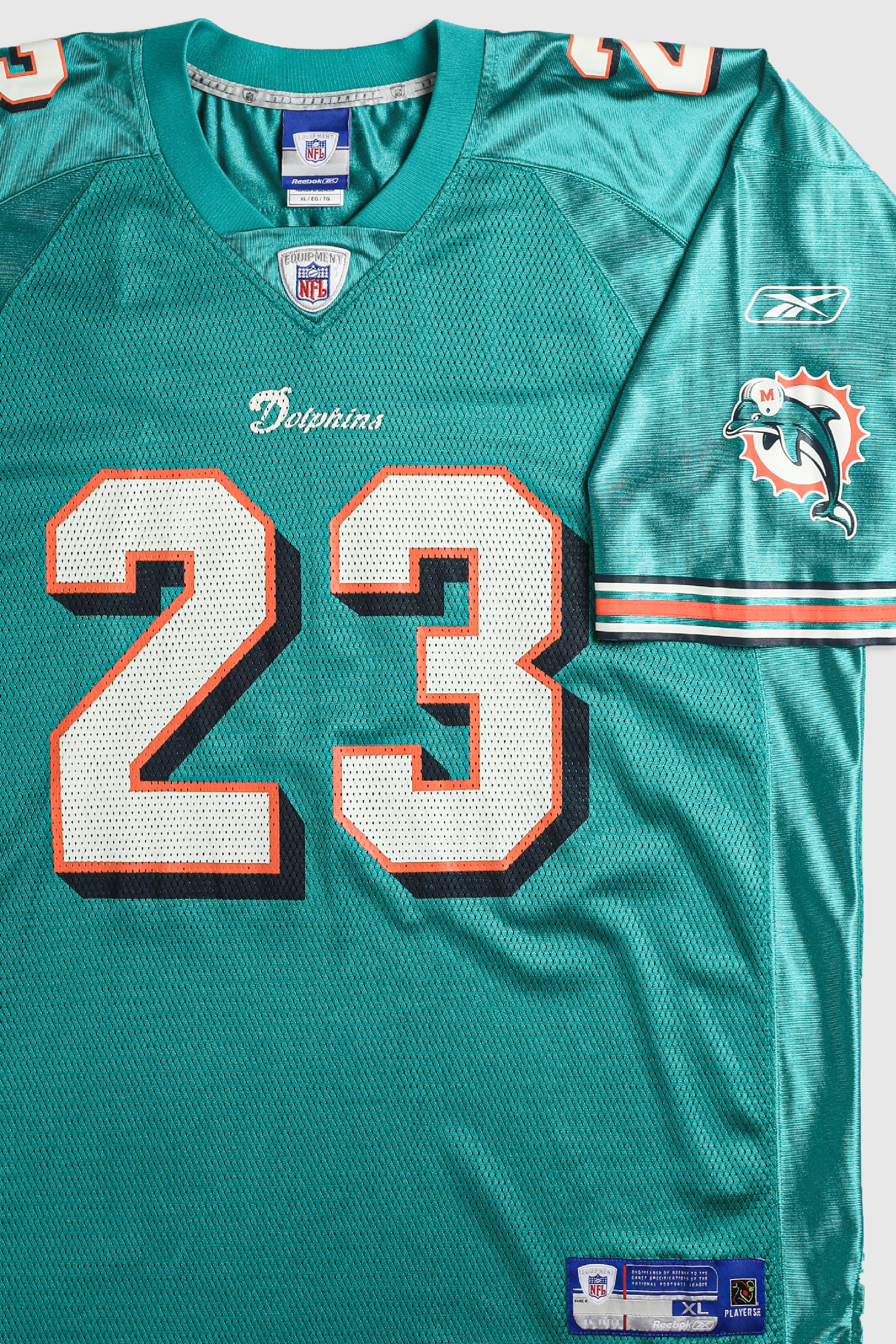 Vintage White NFL Miami Dolphins Jersey - Extra Large