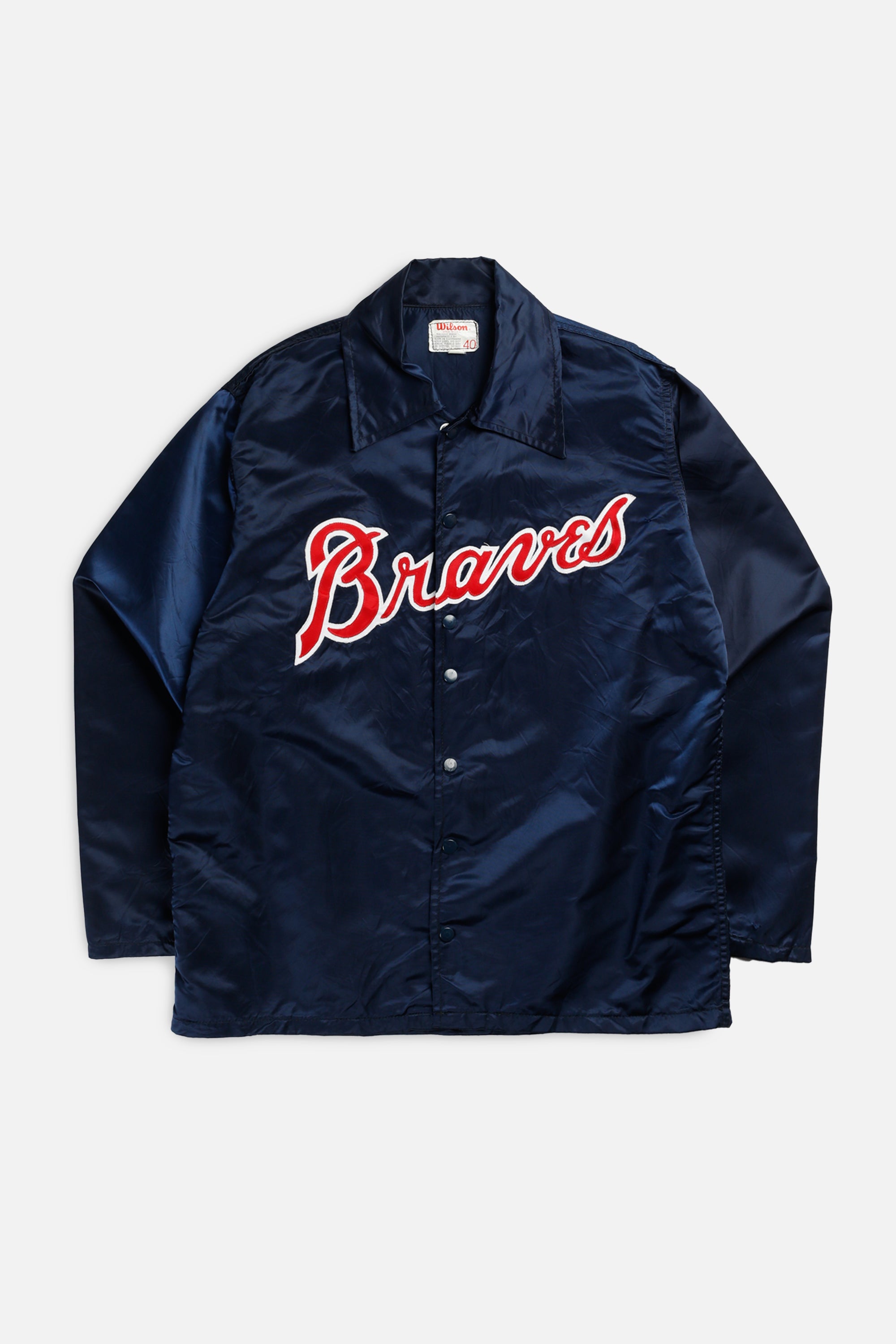 Vintage atlanta braves store windbreaker