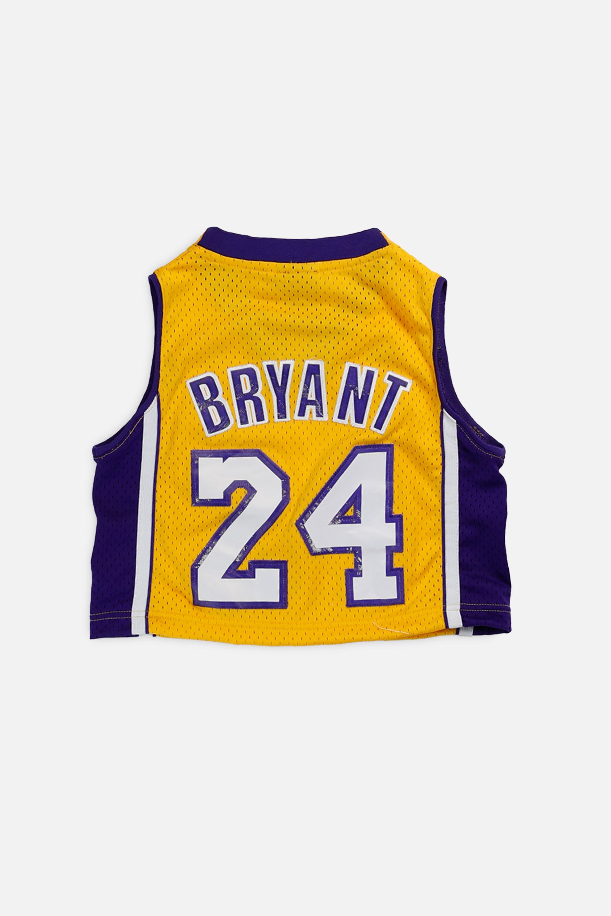 Cropped orders lakers jersey