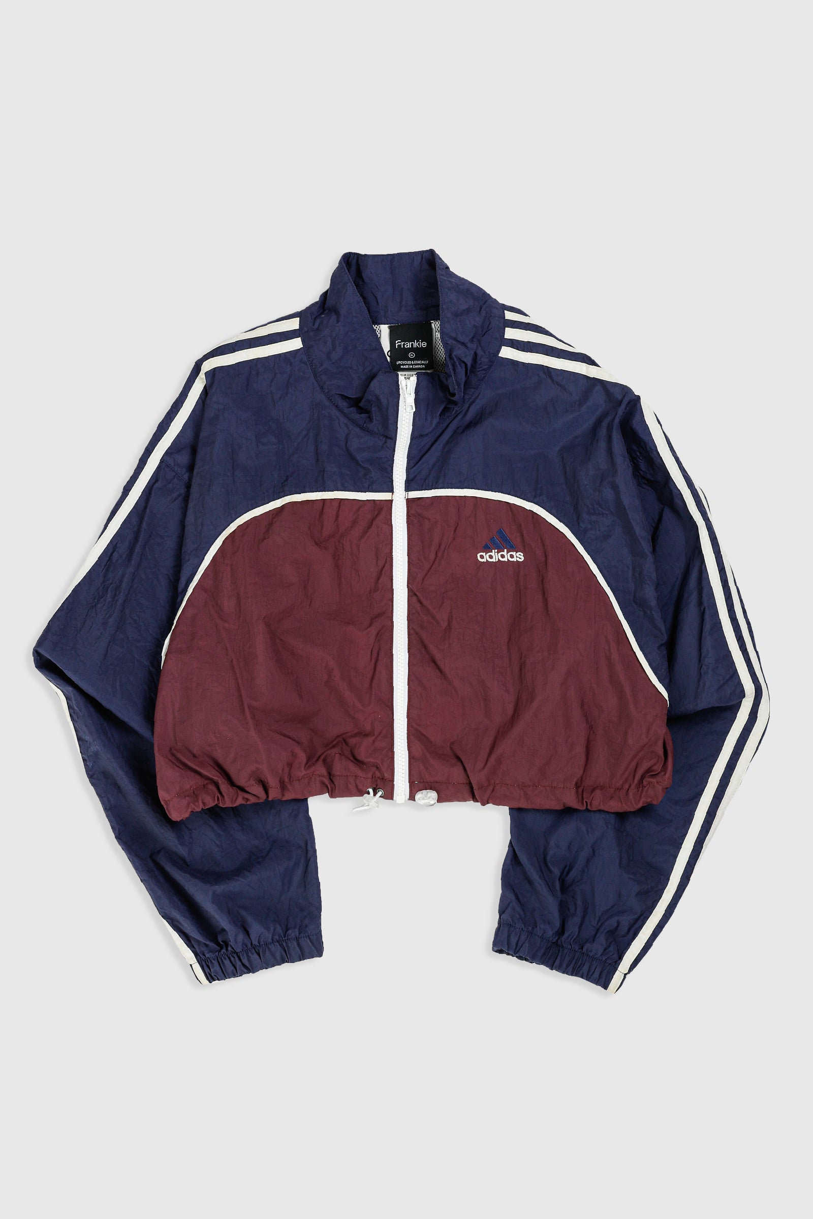 Adidas cropped windbreaker hotsell