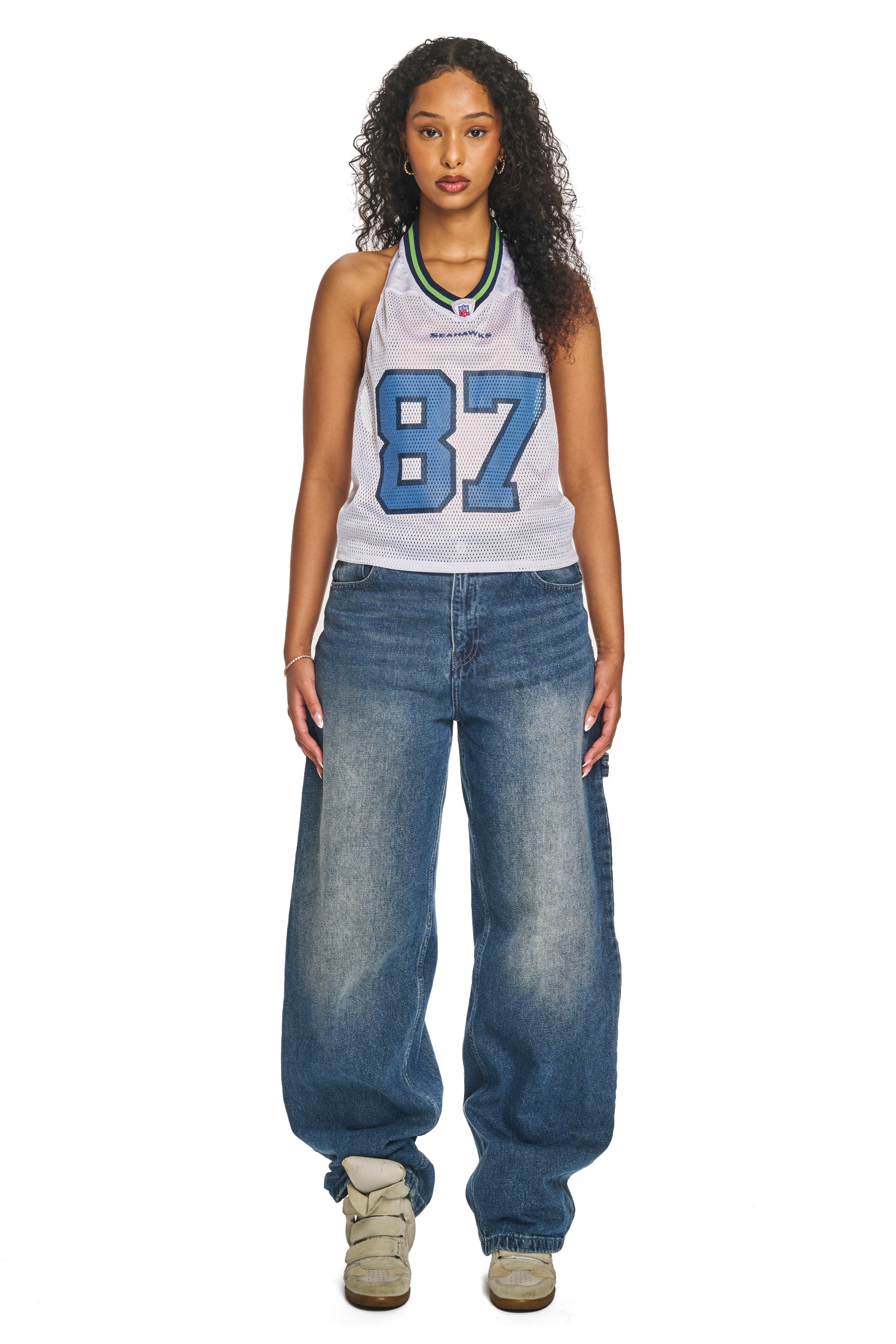 Rework Seattle Seahawks Halter Top