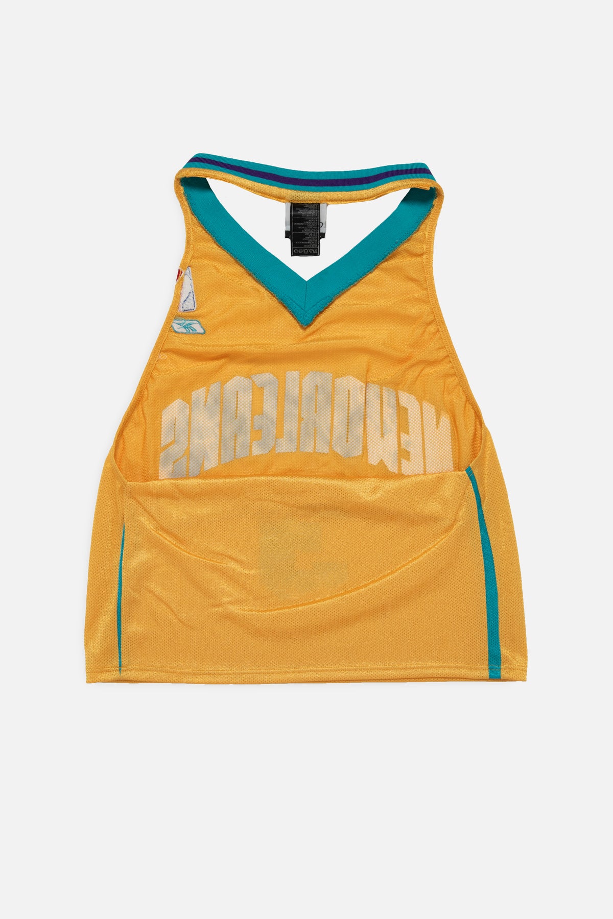 Rework New Orleans Hornets Halter Top