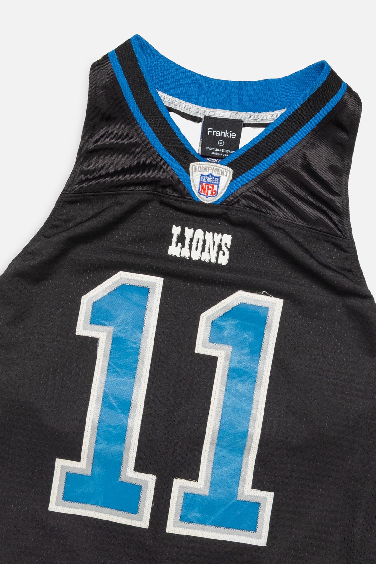 Rework Detroit Lions Halter Top