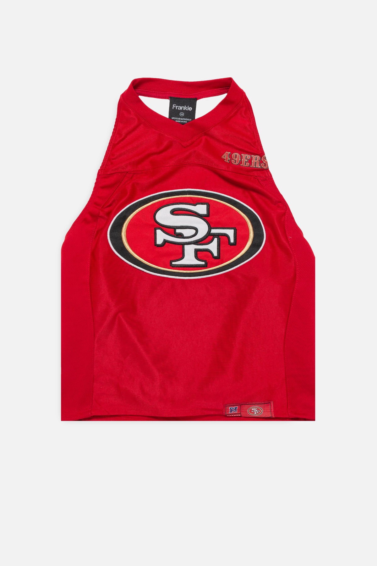 Rework San Francisco 49ers Halter Top