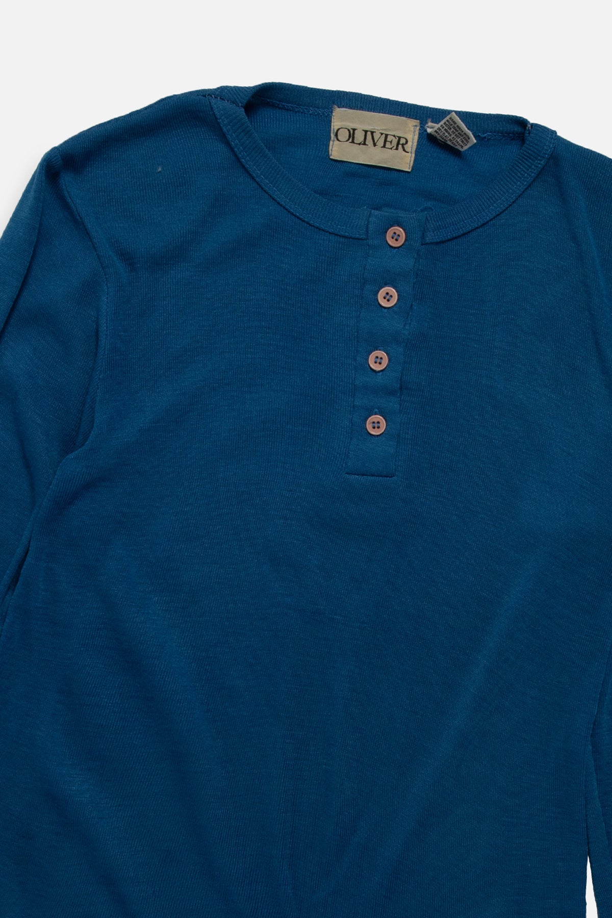 Vintage Long-Sleeve Knit Shirt