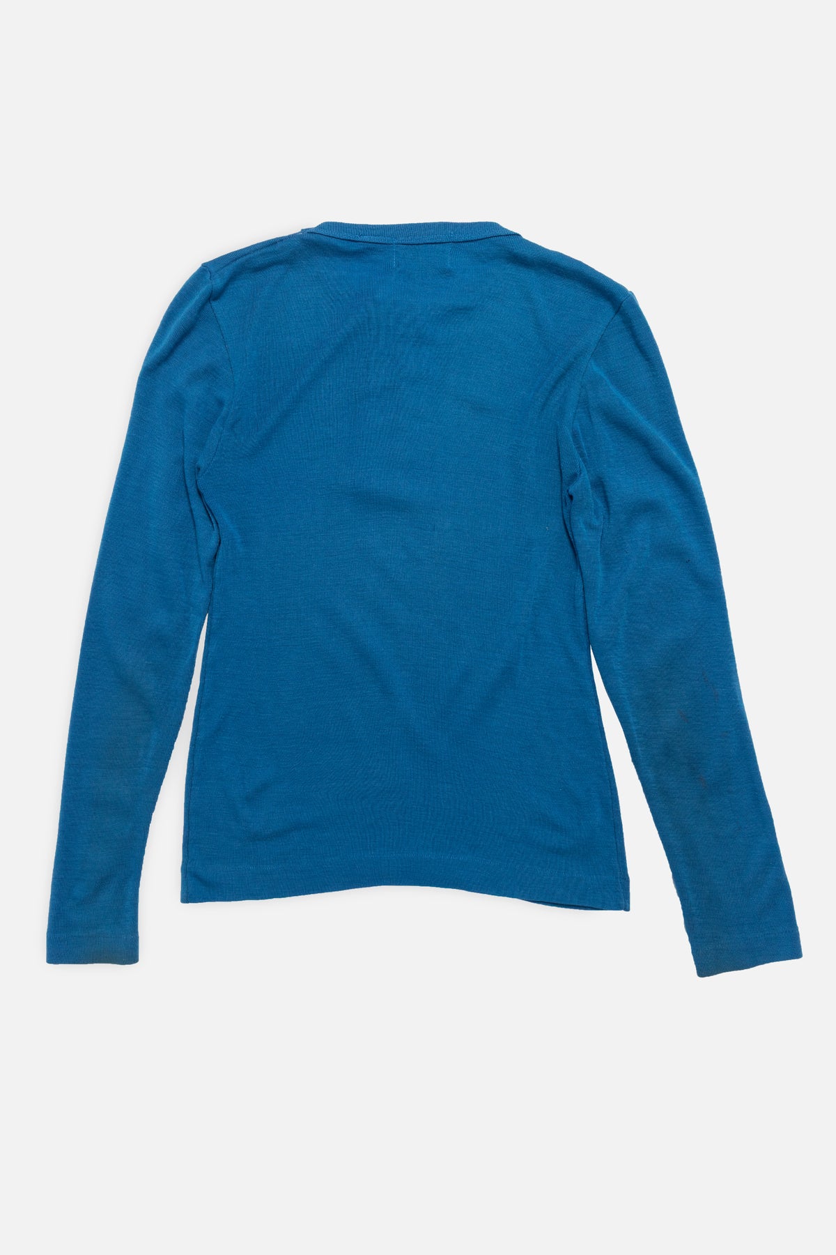 Vintage Long-Sleeve Knit Shirt