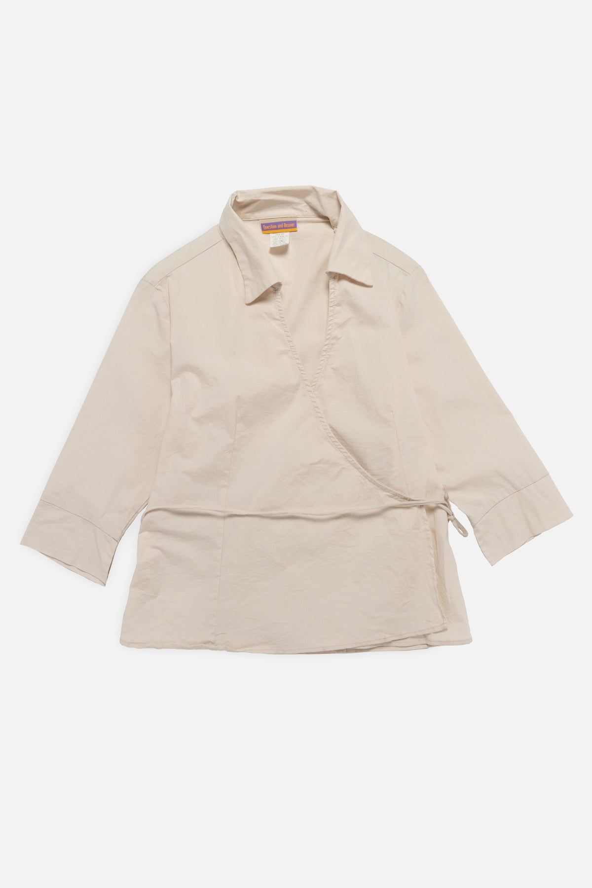 Vintage Surplice Wrap Blouse