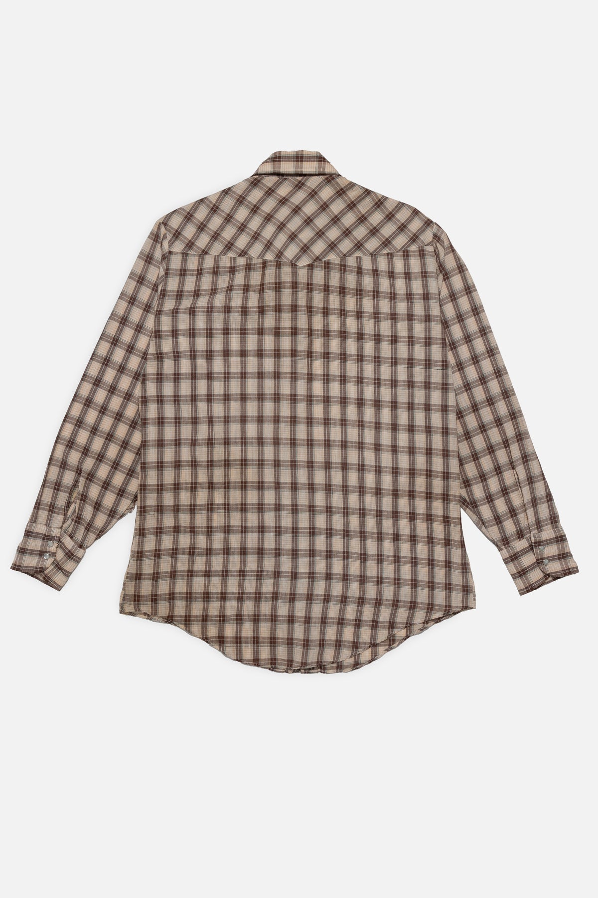 Vintage Plaid Button Down Shirt