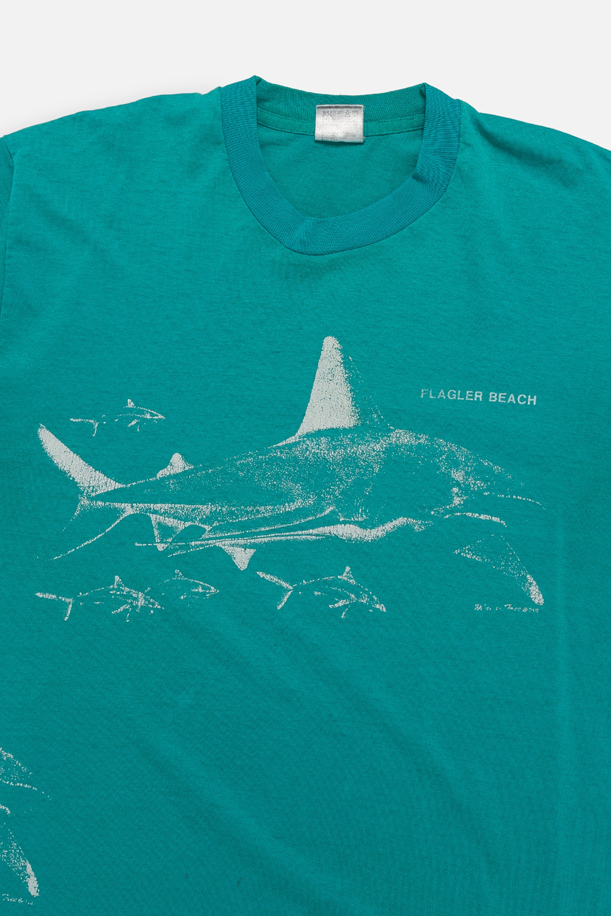 Vintage Flagler Beach Shark Tee