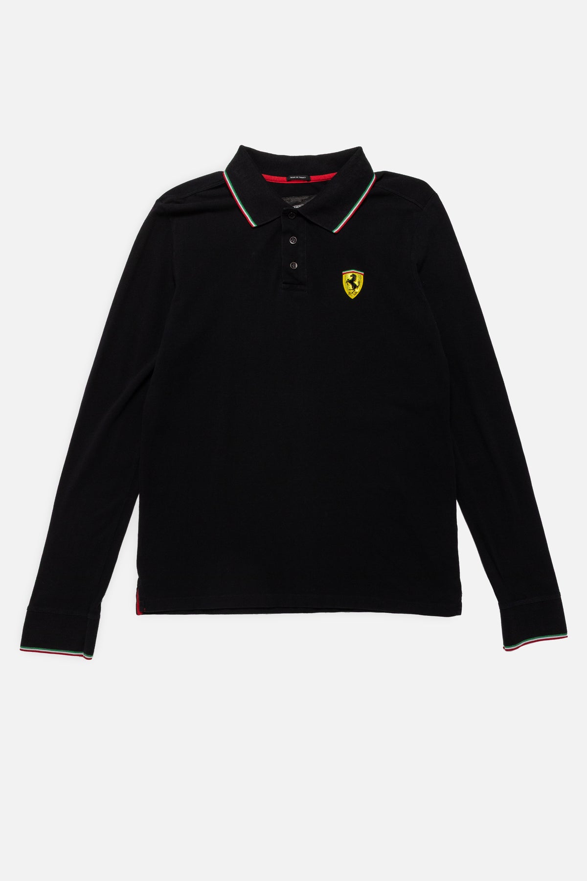 Vintage Ferrari Polo Long Sleeve Shirt
