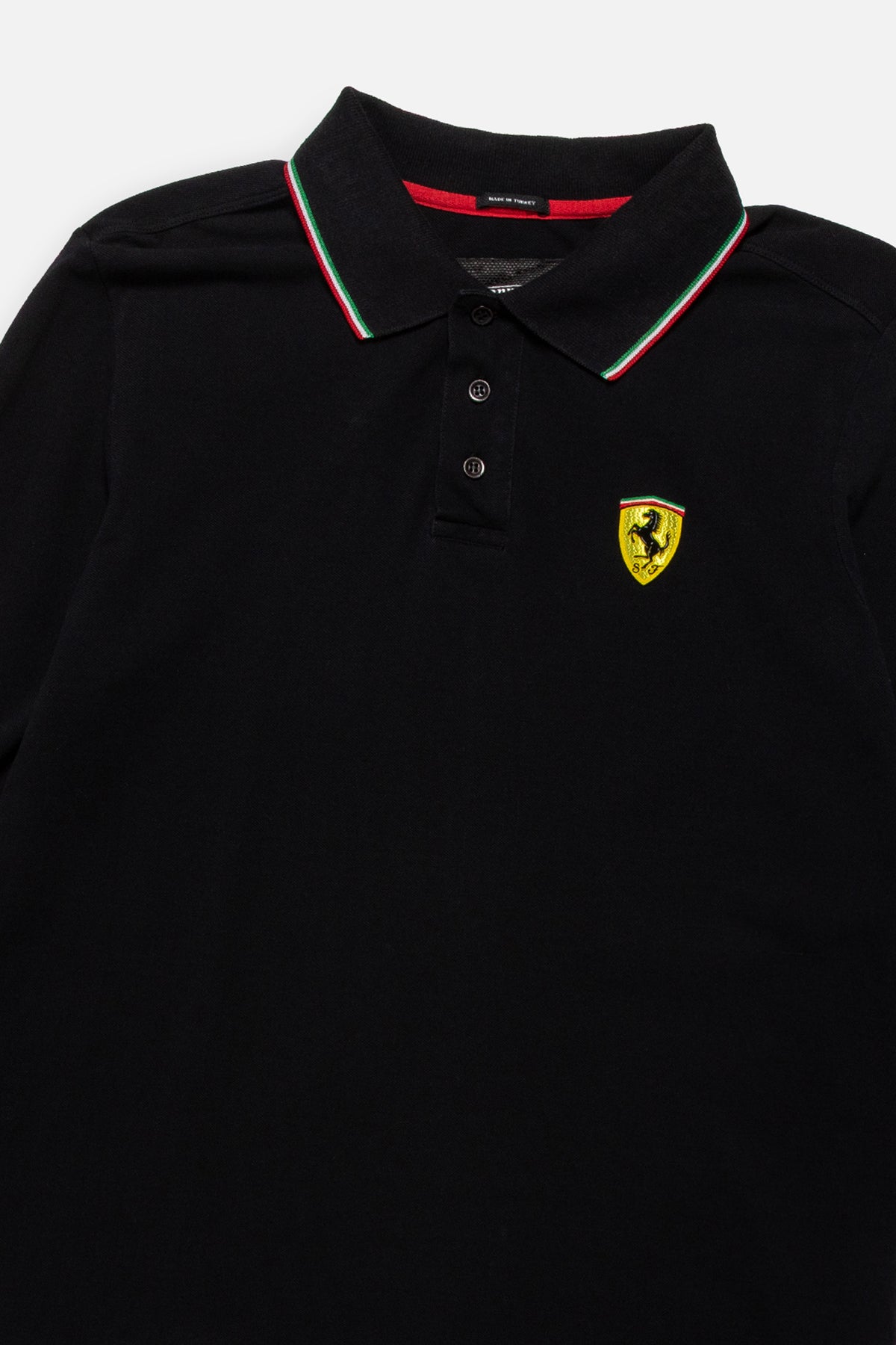Vintage Ferrari Polo Long Sleeve Shirt