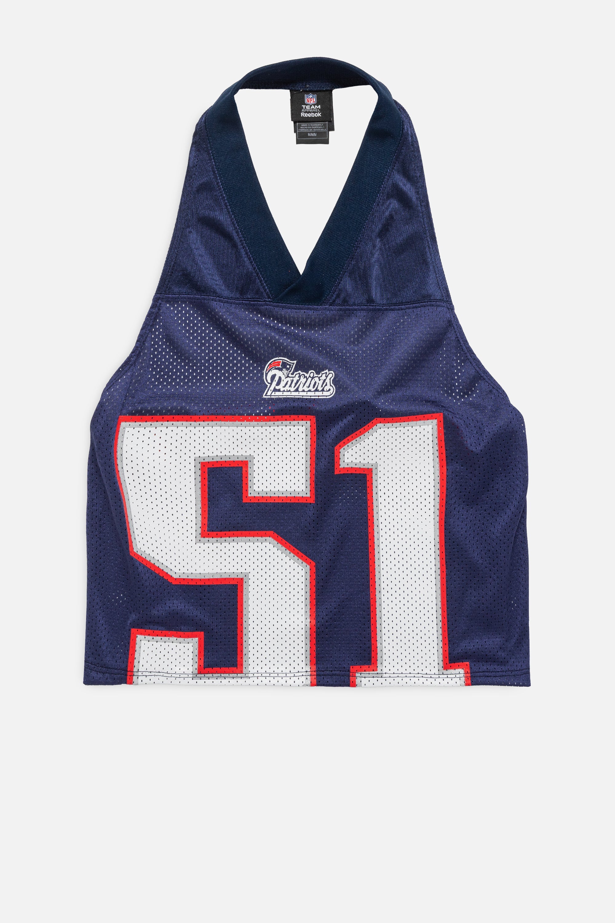 Rework New England Patriots Halter Top