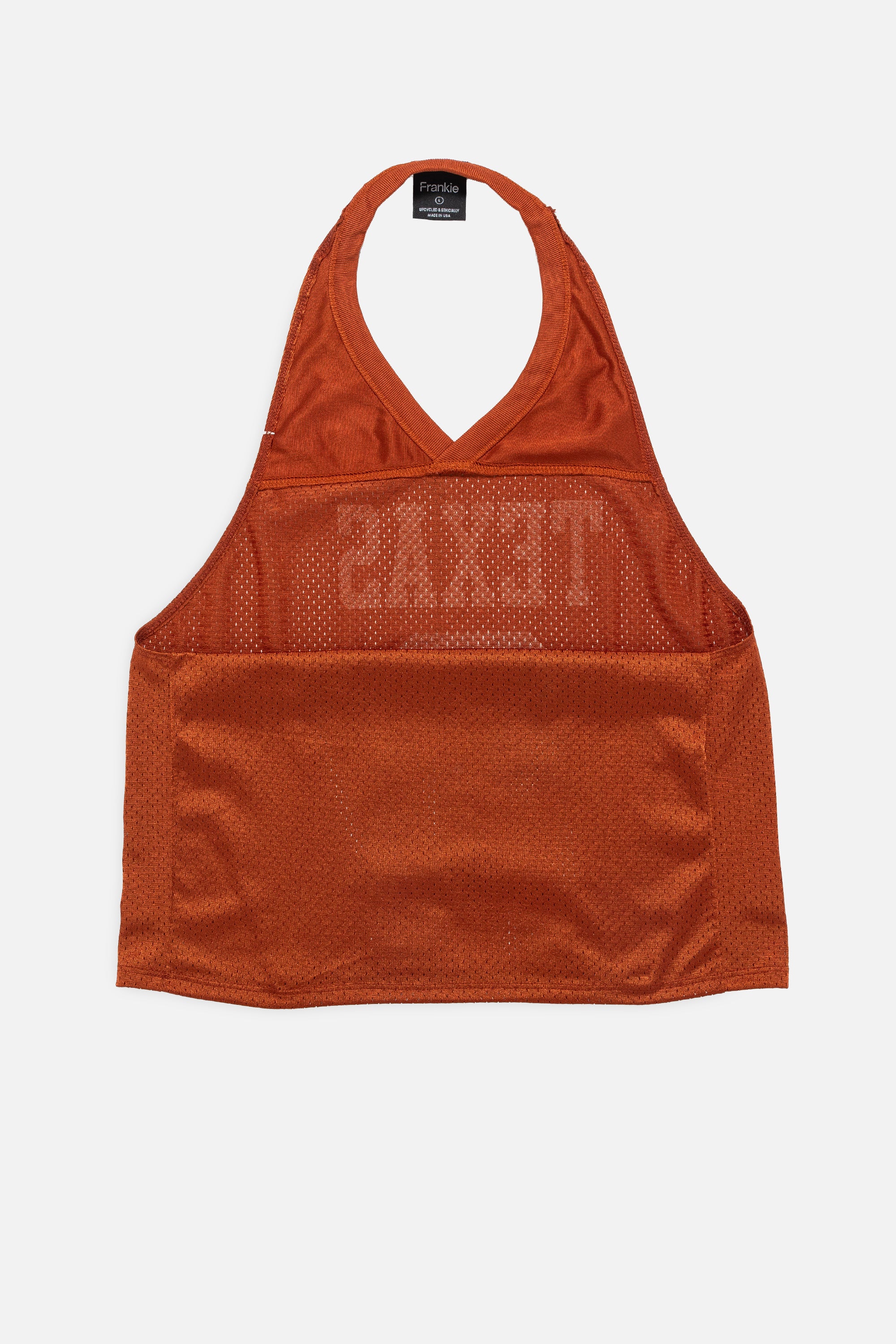 Rework Texas Longhorns Halter Top