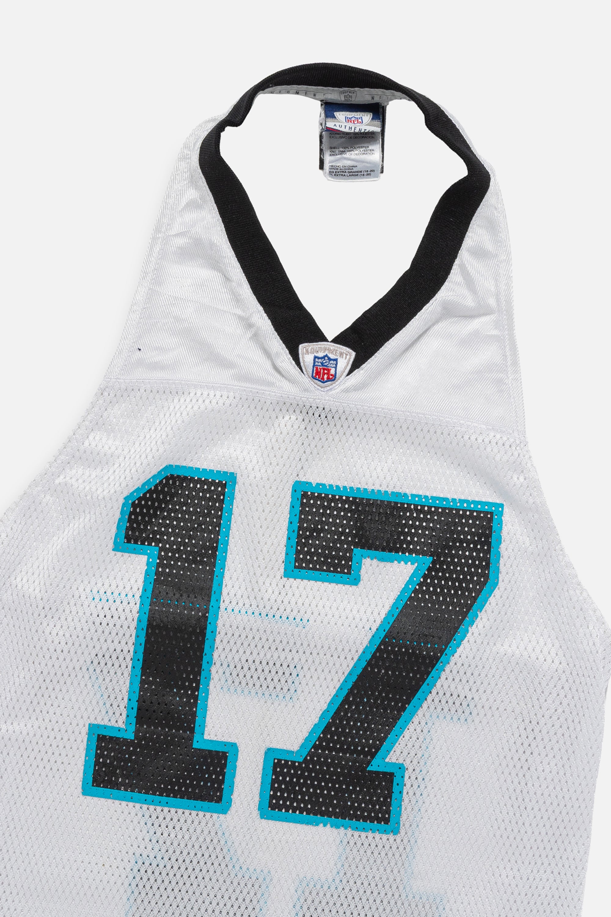 Rework Carolina Panthers Halter Top