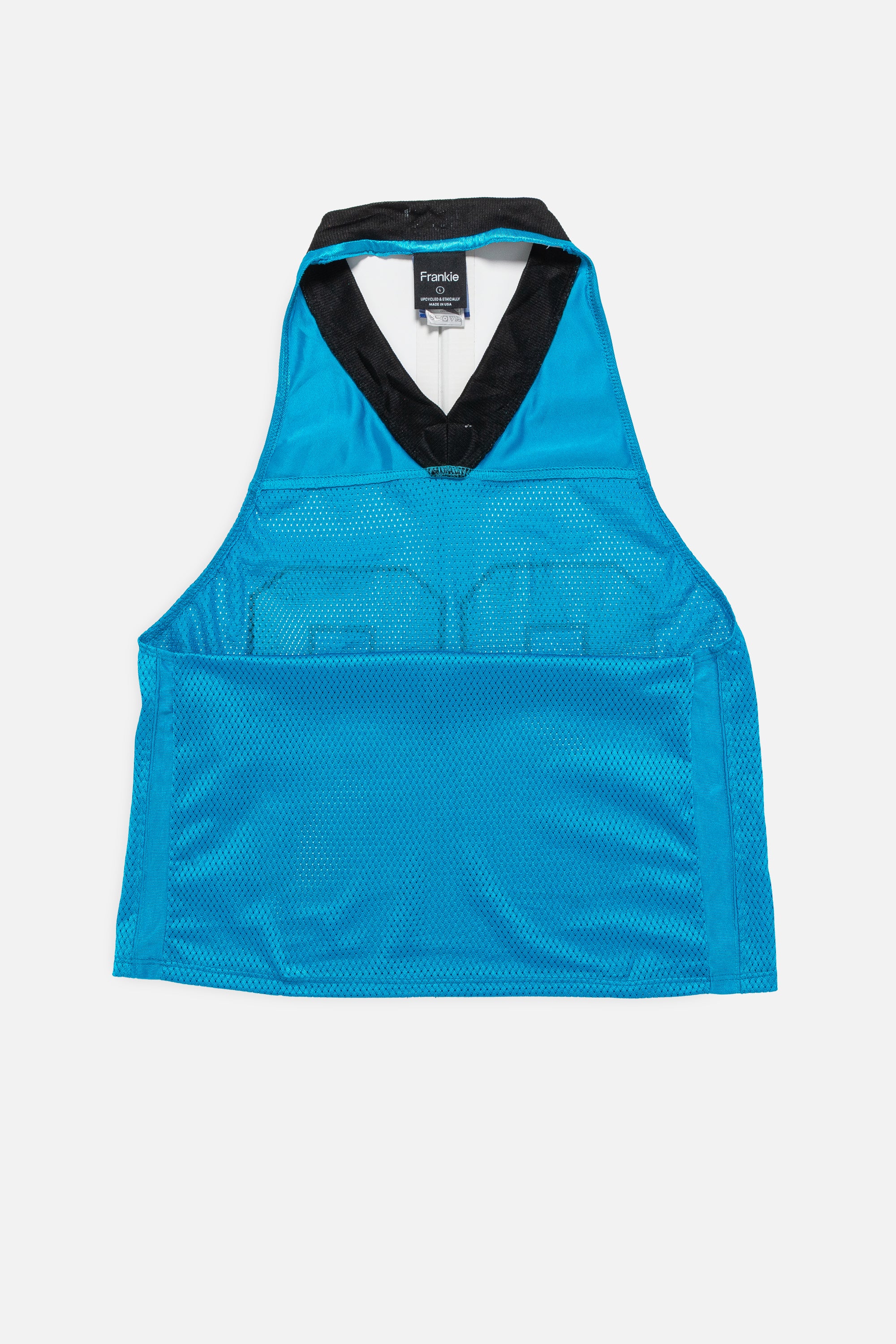 Rework Carolina Panthers Halter Top