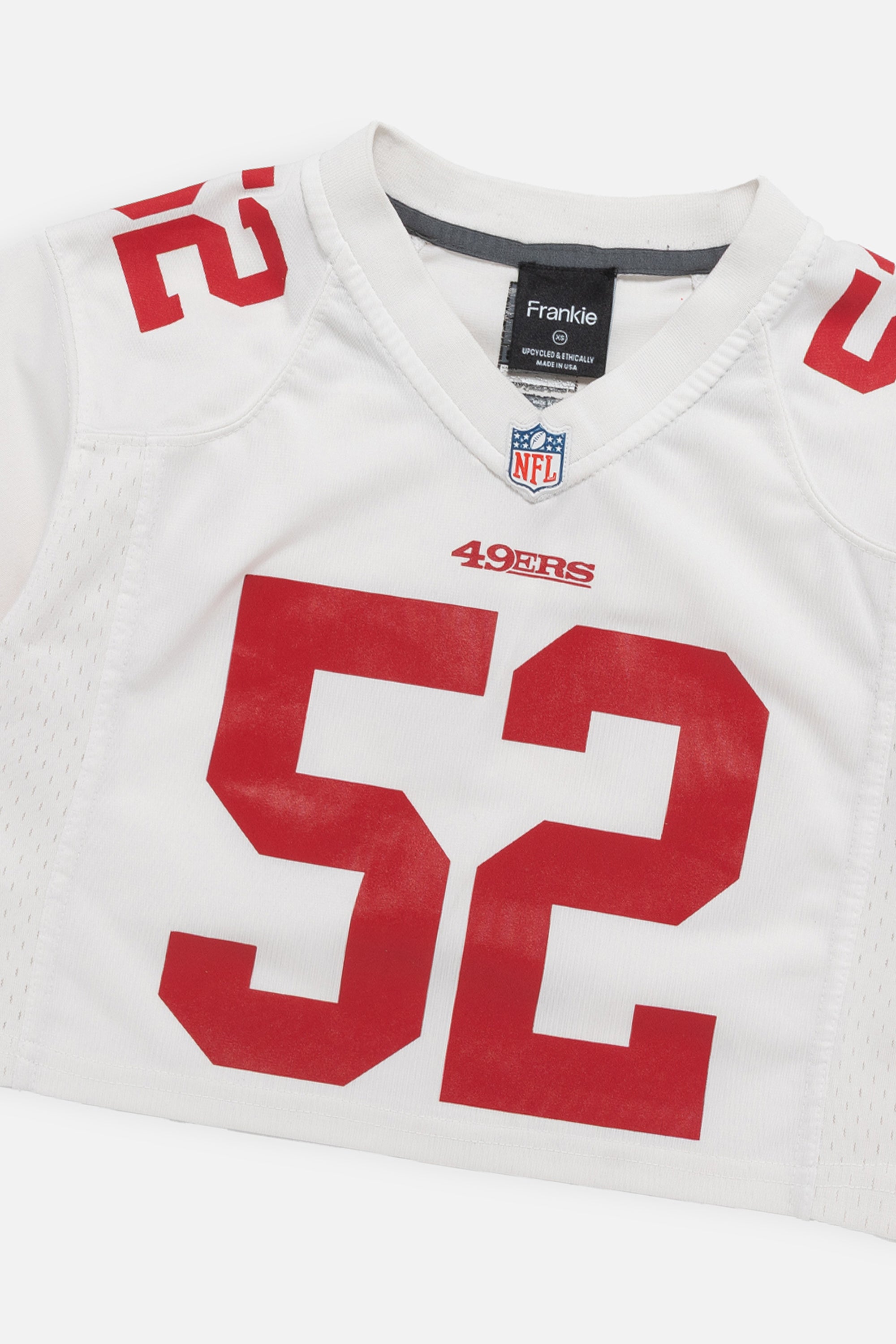 Rework San Francisco 49ers Crop Jersey
