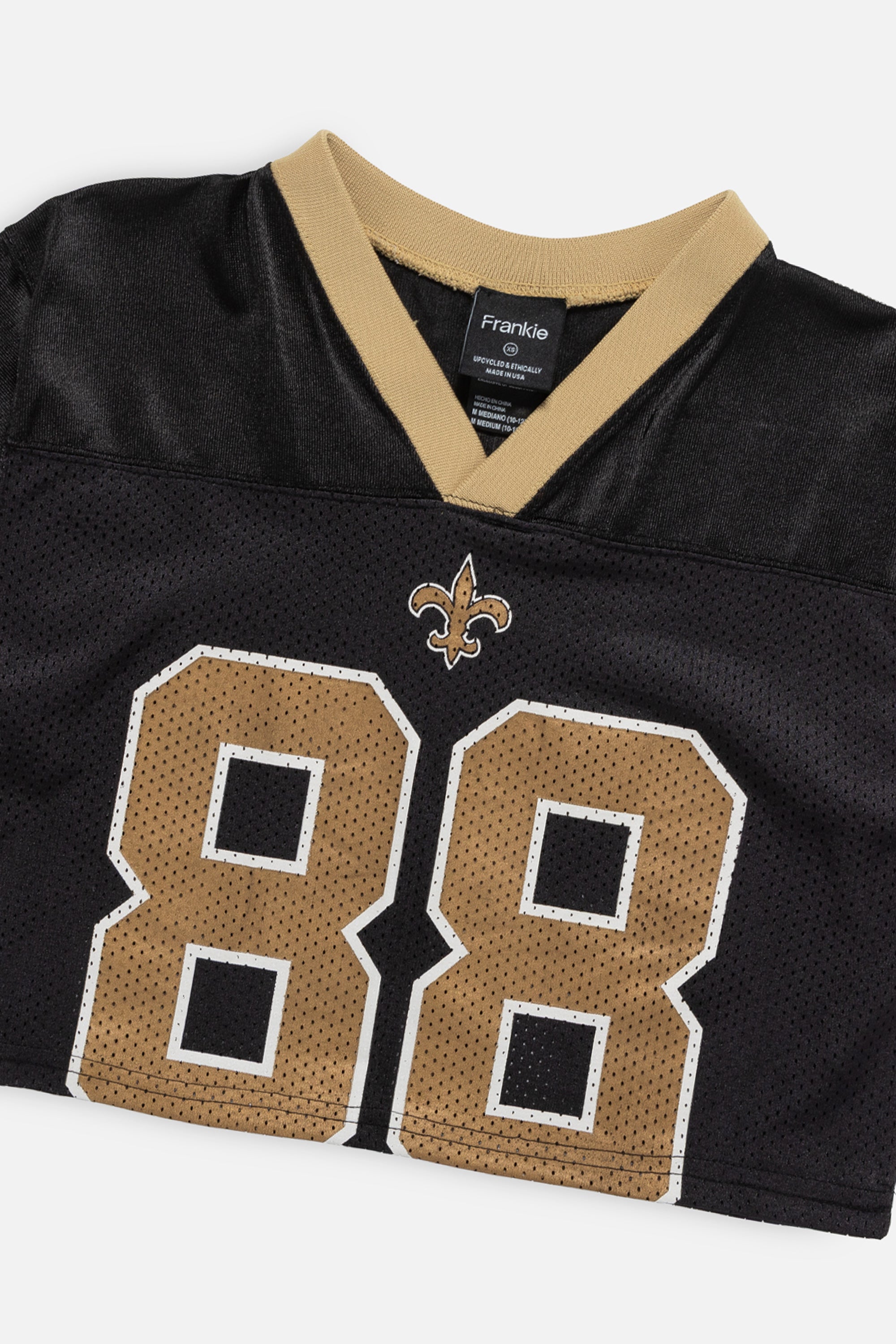 Rework New Orleans Saints Crop Jersey