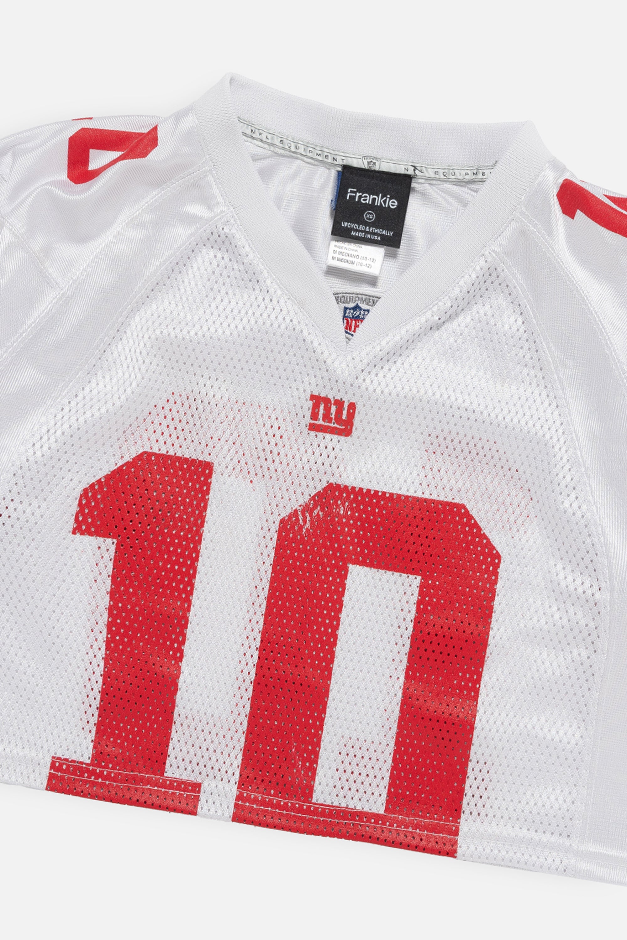 Rework New York Giants Crop Jersey