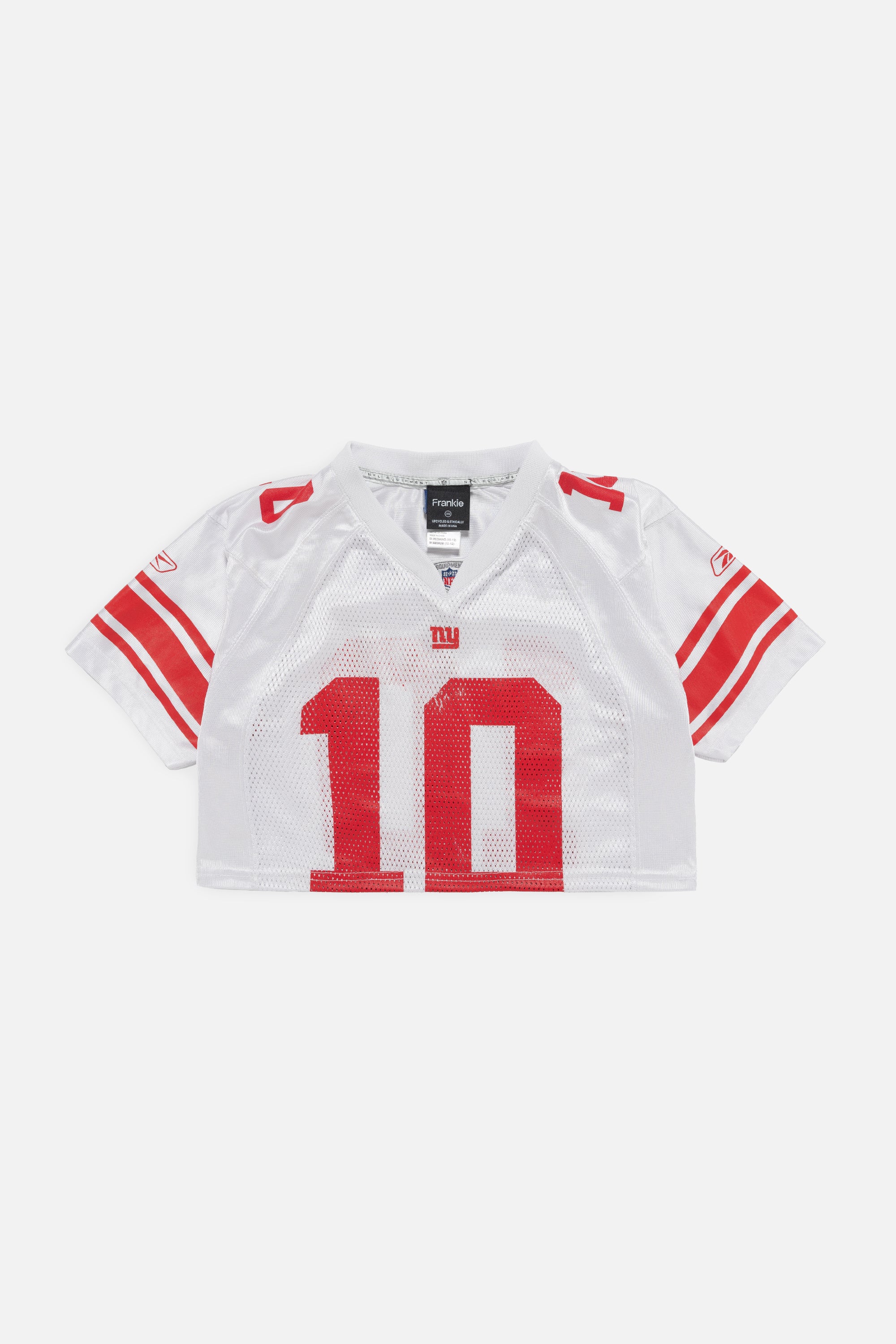 Rework New York Giants Crop Jersey