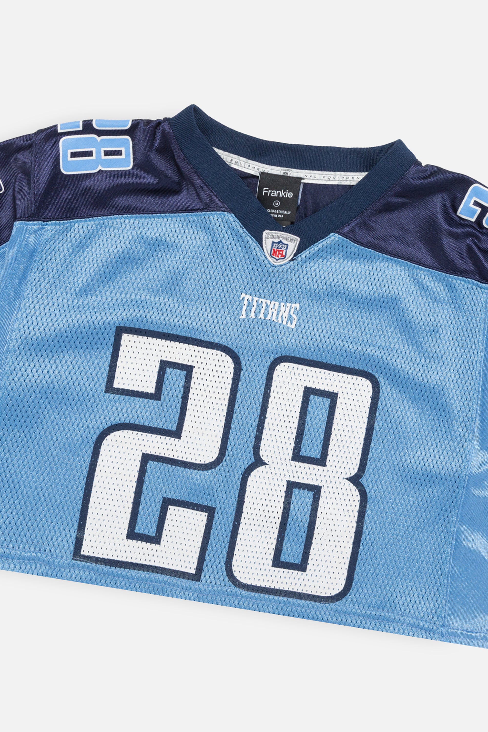 Rework Tennessee Titans Crop Jersey