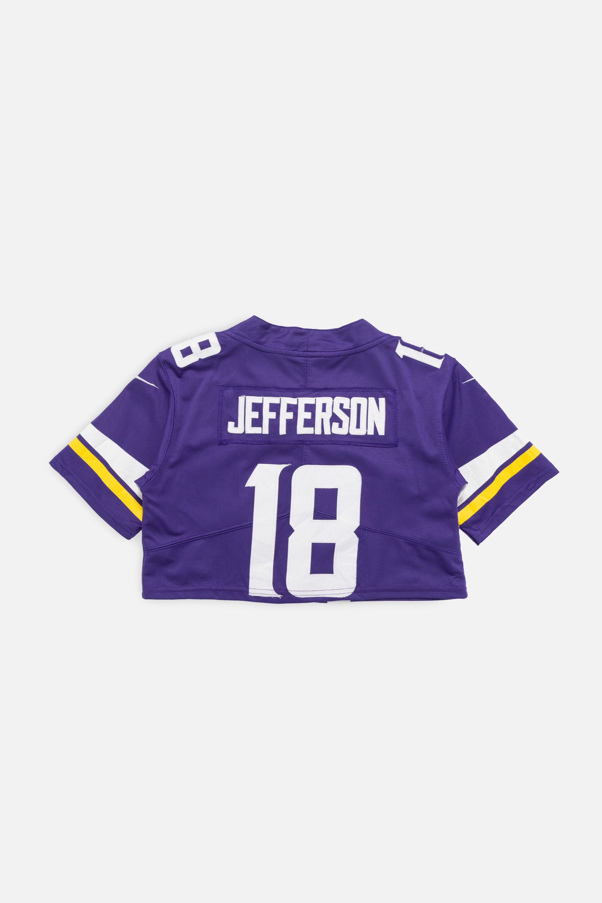 Rework Minnesota Vikings Crop Jersey