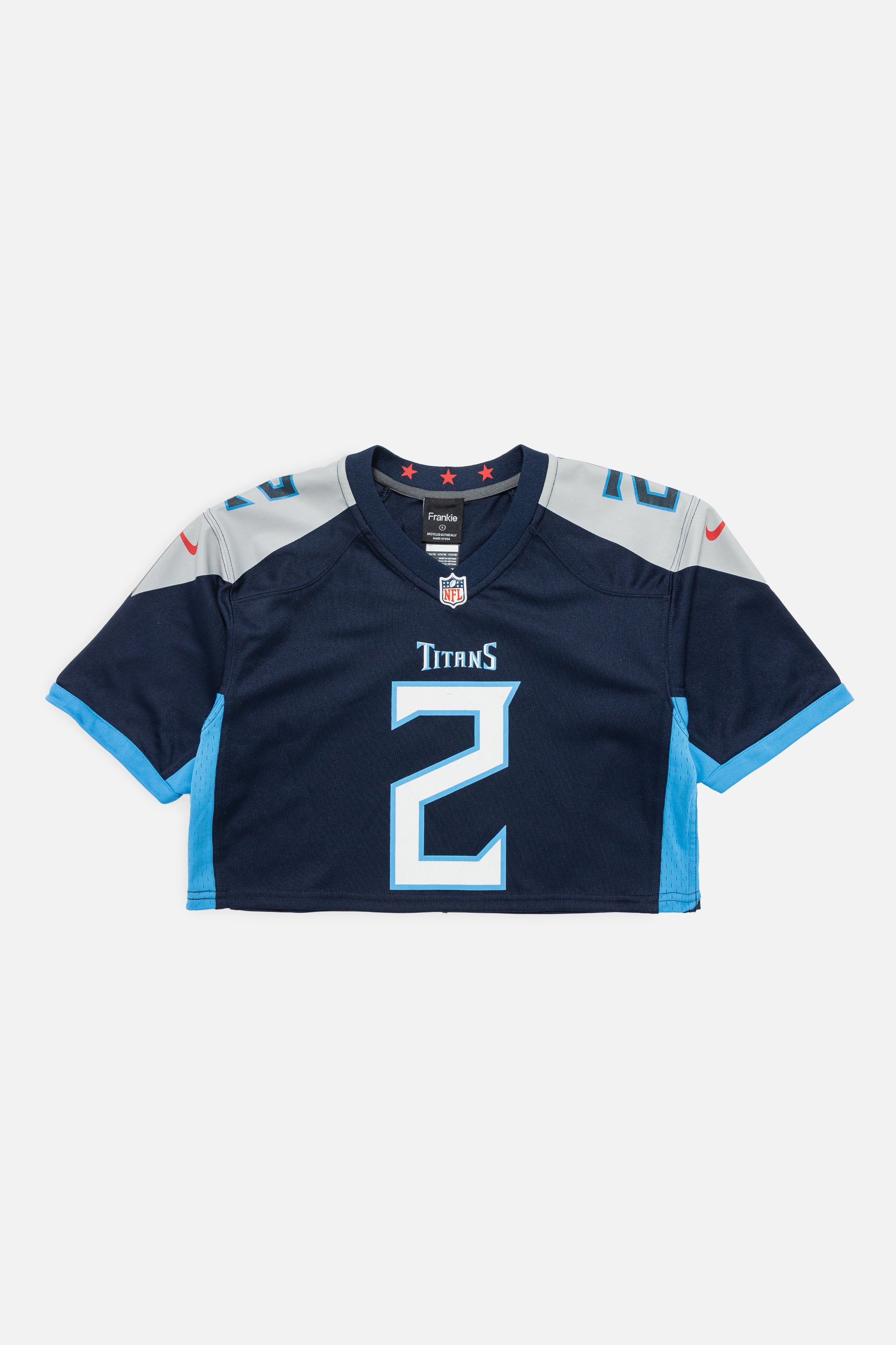 Rework Tennessee Titans Crop Jersey