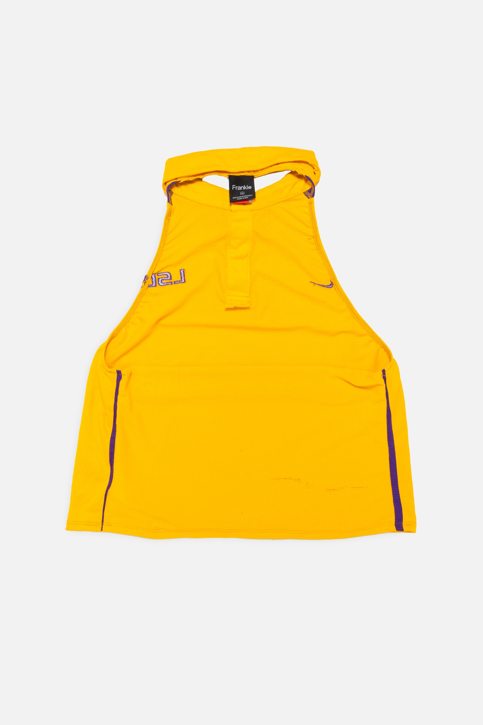 Rework LSU Tigers Halter Top